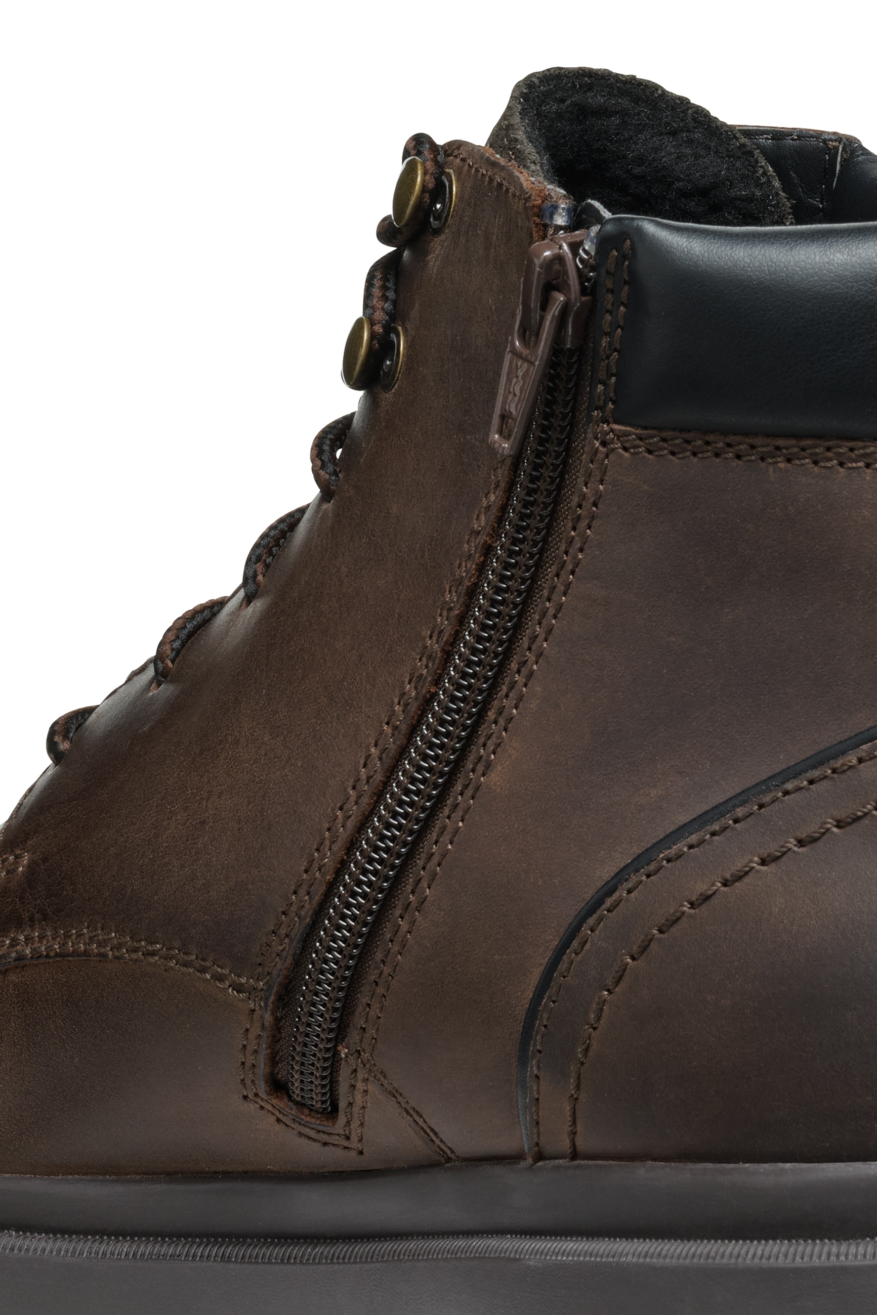 Geox Schnürboots »U ANDALO«  Herbst-Boots, Schnürstiefelette mit softem Schaftabschluss