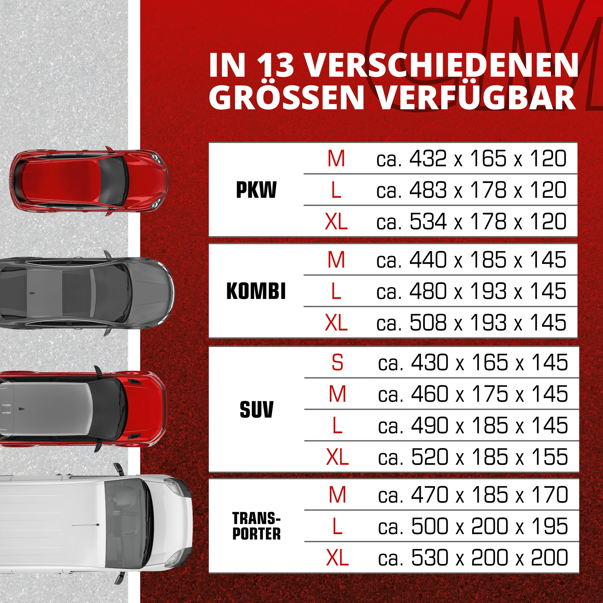 XL WALSER PVC-beschichtet, Weather Kombis, in M, den All BAUR für Plus«, auf | Rechnung Autoplane Größen und L »Premium