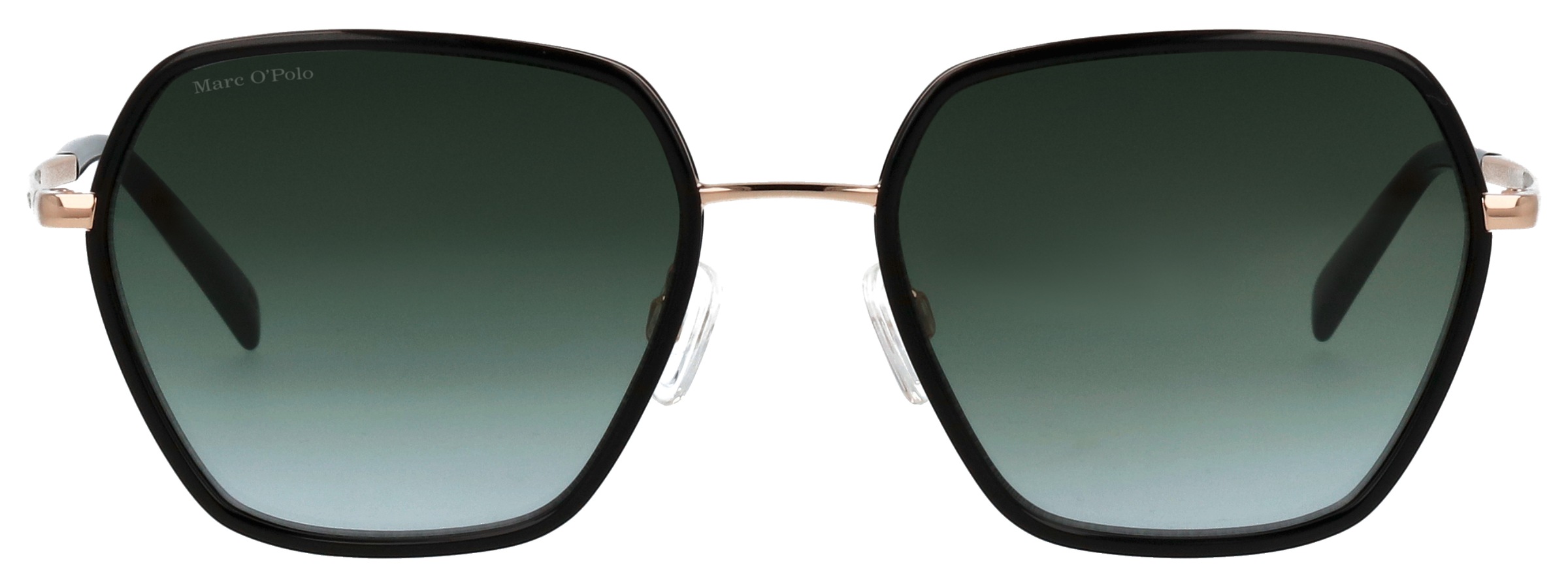 Marc O'Polo Sonnenbrille »Modell 505122« Form Hexagon, Logoschriftzug auf Bügel, Metallfassung