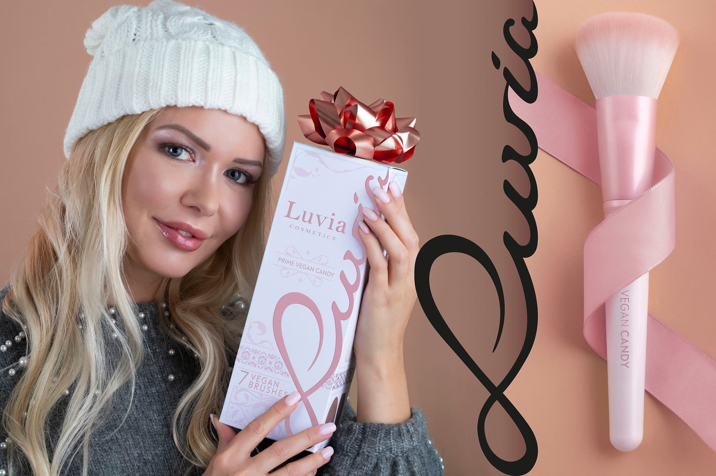 Cosmetics »Prime Candy«, Kosmetikpinsel-Set kaufen Vegan Luvia tlg.) | (10 BAUR