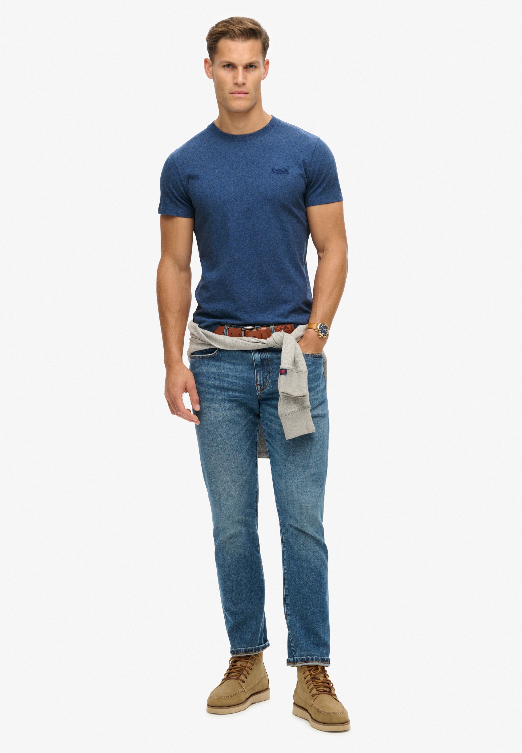 Superdry Rundhalsshirt »Vintage Logo Emb Te«