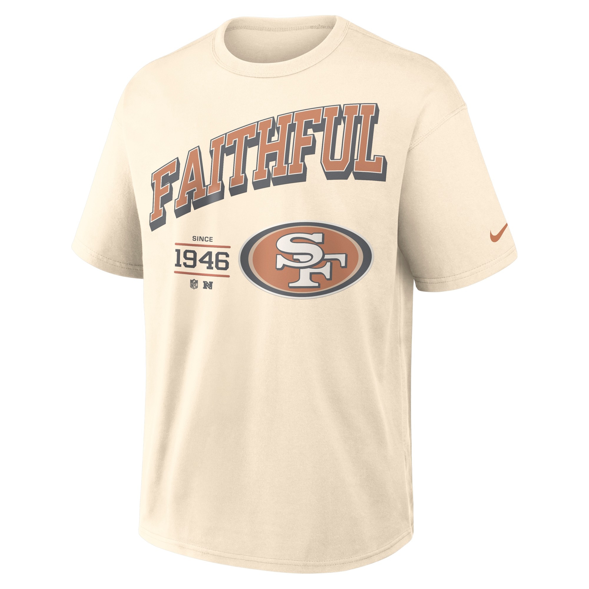 Nike T-Shirt »Nike T-Shirt San Francisco 49ers Blown Away Nike Loose Fit Tee«