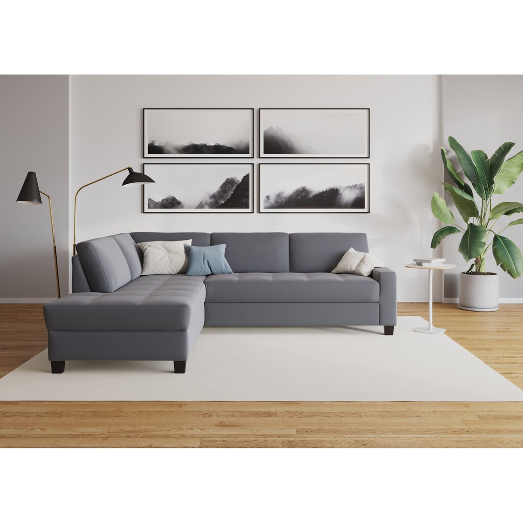 DOMO collection Ecksofa »Florentina L-Form«