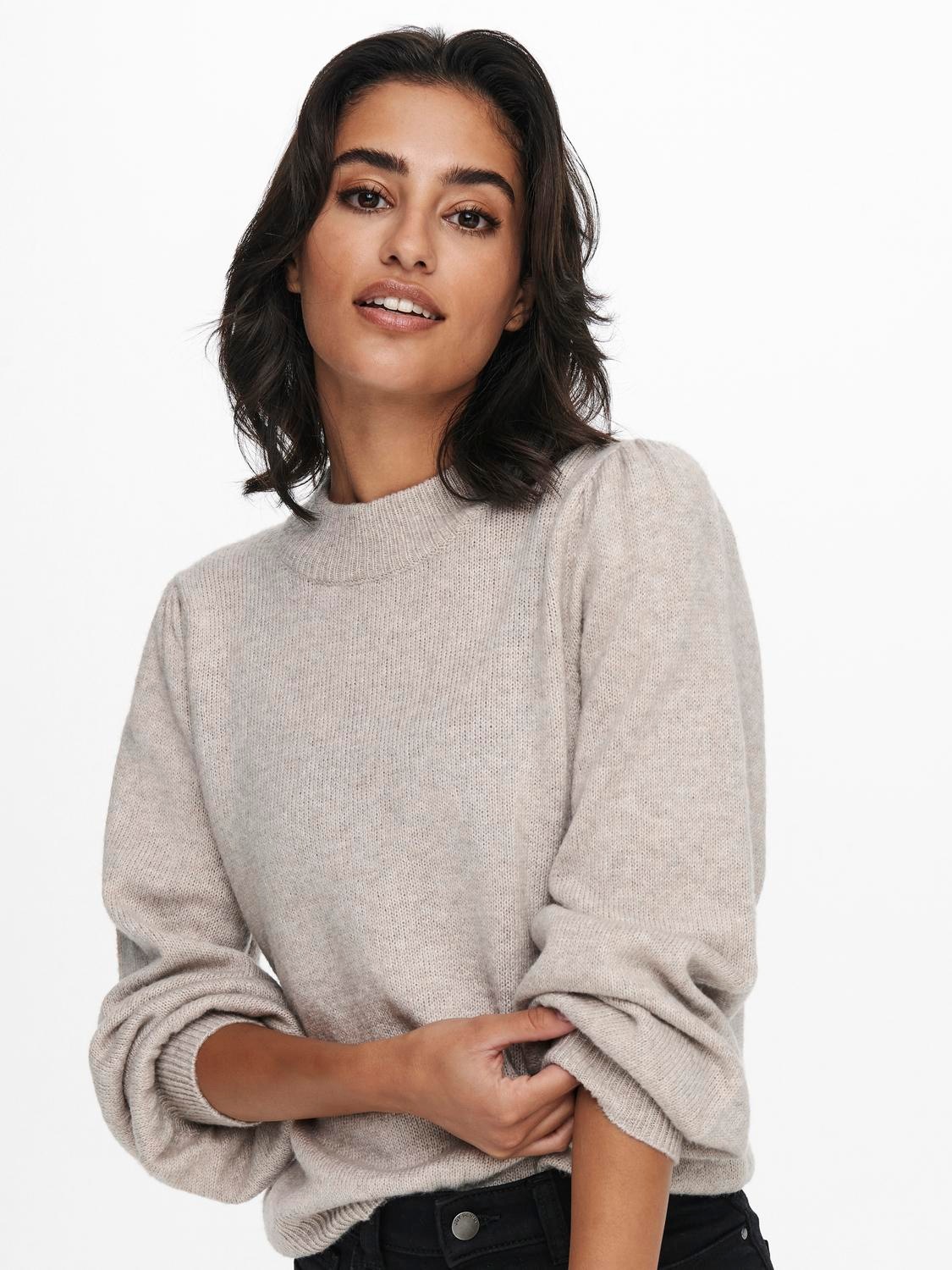 JDY Stehkragenpullover »JDYRUE LIFE L/S PULLOVER KNT NOOS«