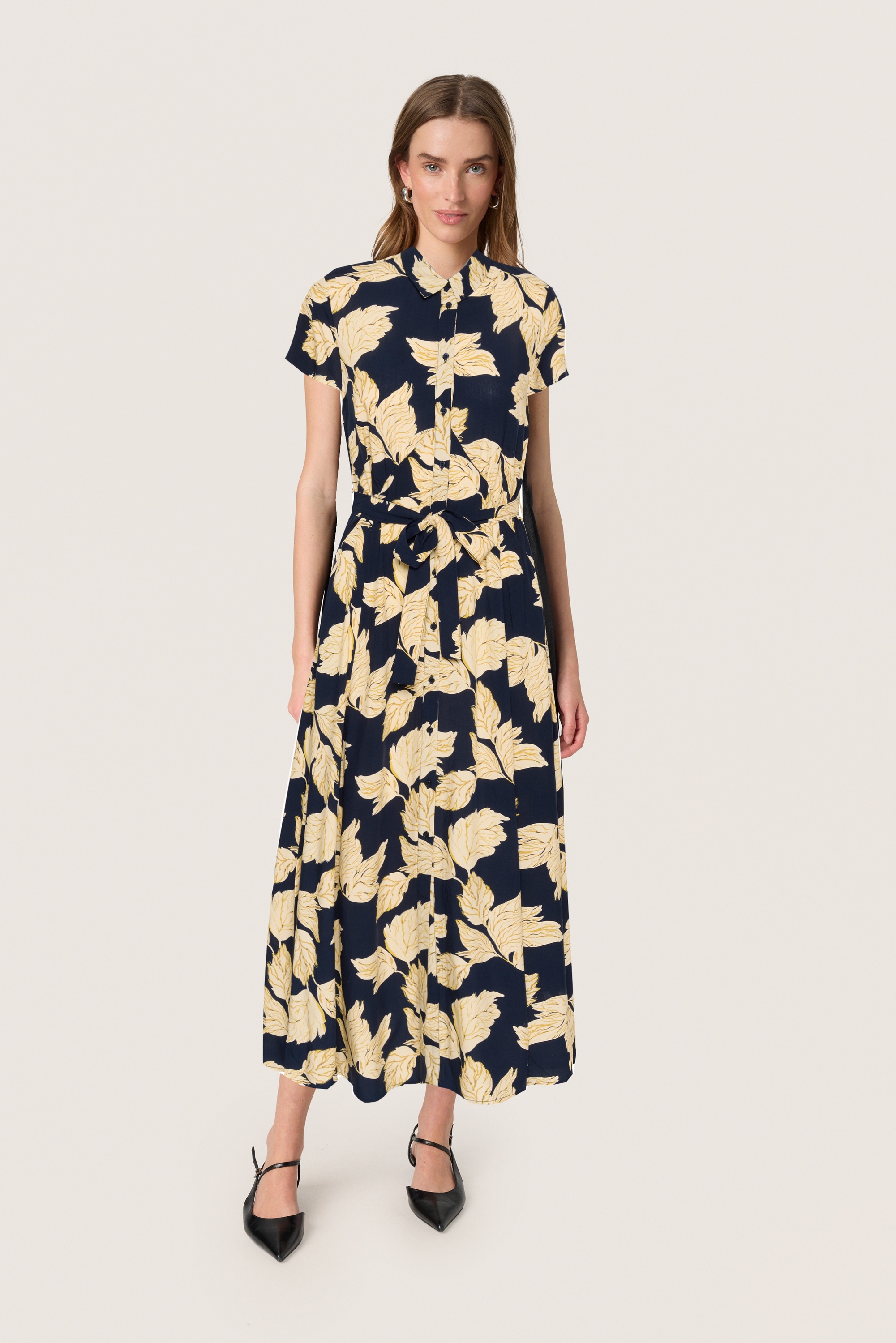 SOAKED IN LUXURY Midikleid »Damen Kleid SLNaya«