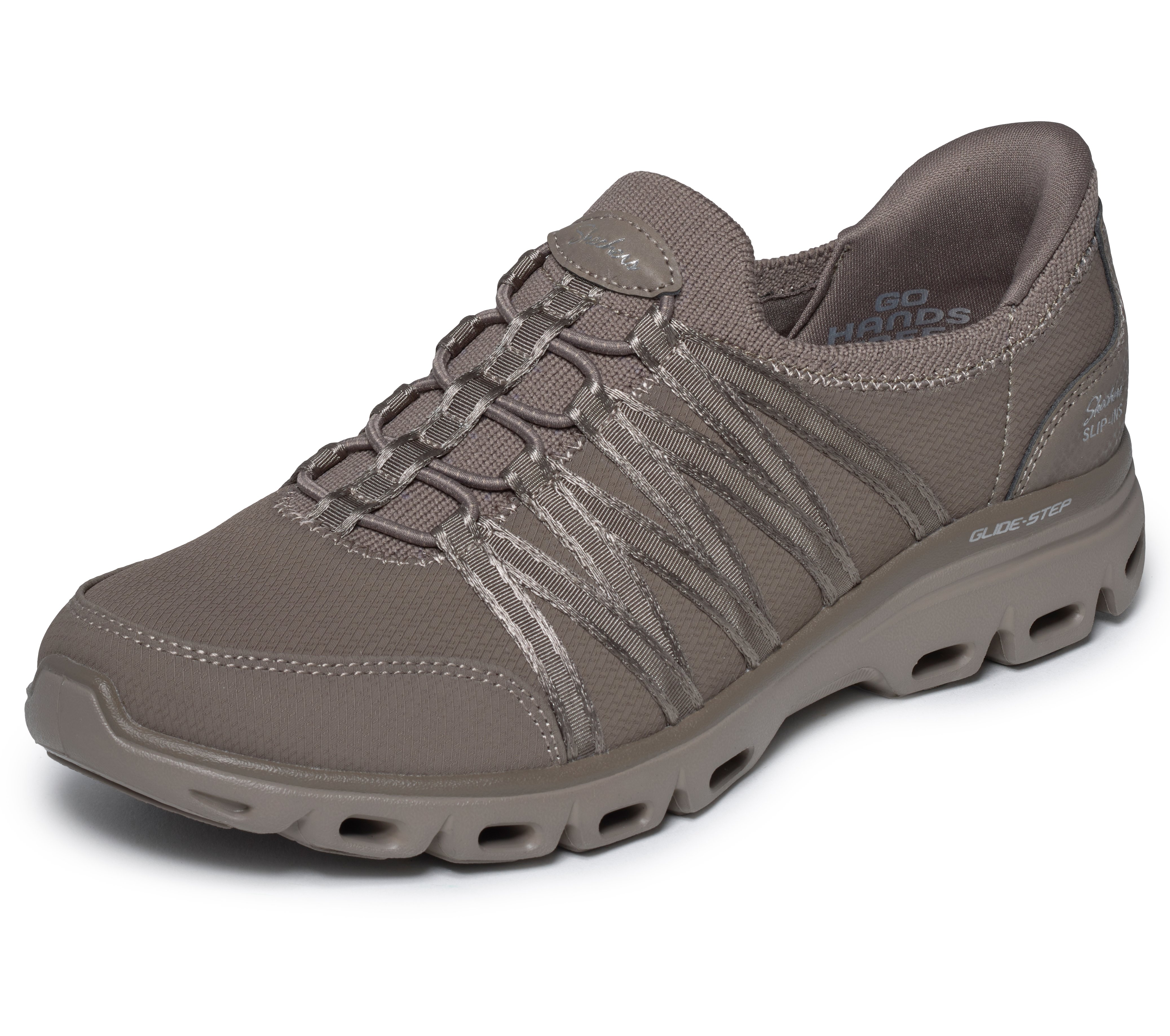 Skechers Slip-On Sneaker "GLIDE-STEP COMFORT-STEADY GRACE" Schlupfschuh, Halbschuh, Freizeitschuh mit Slip ins