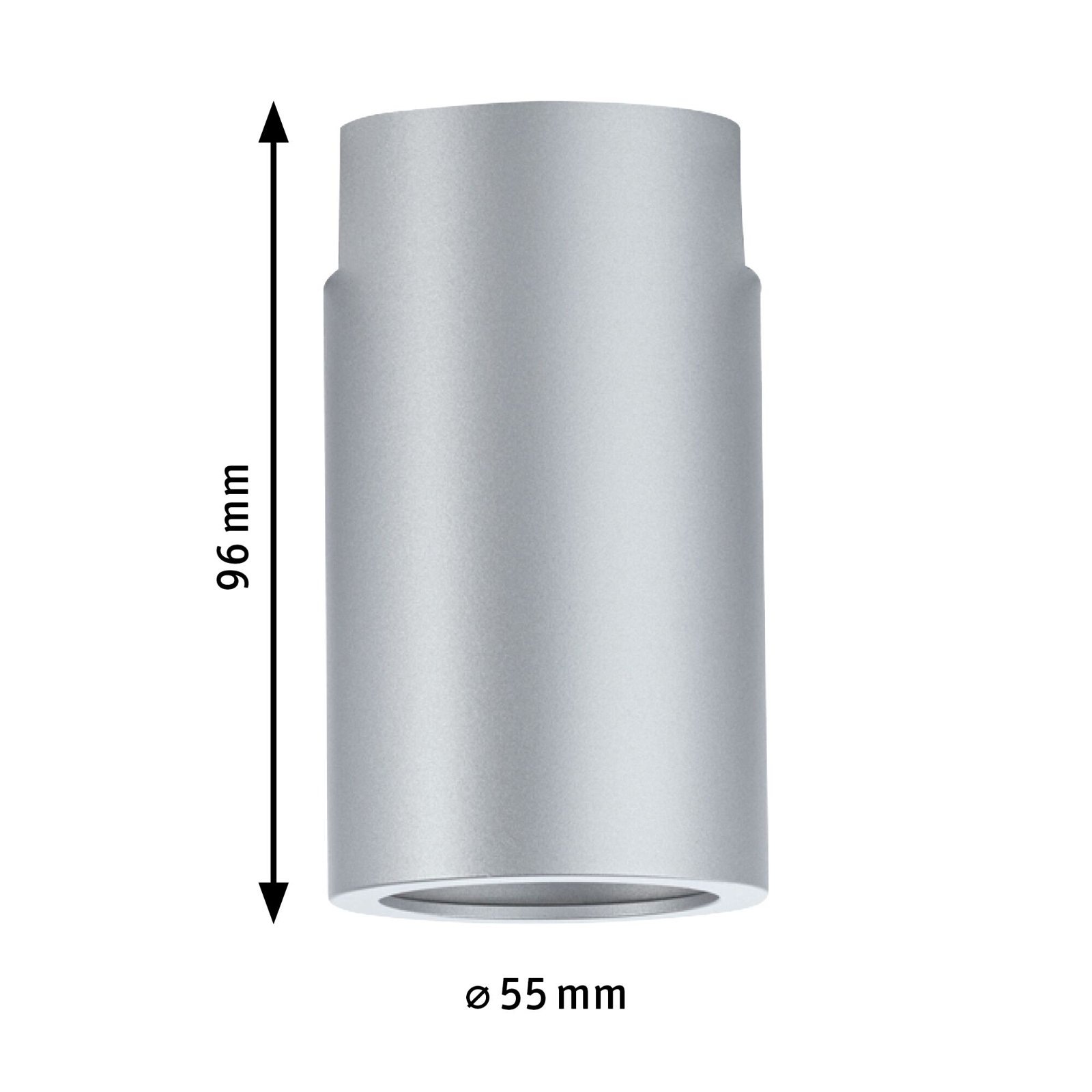 Paulmann Schienensystem-Leuchten »URail Schienenspot Socket Einzelspot E27 max. 20W 230V«, dimmbar