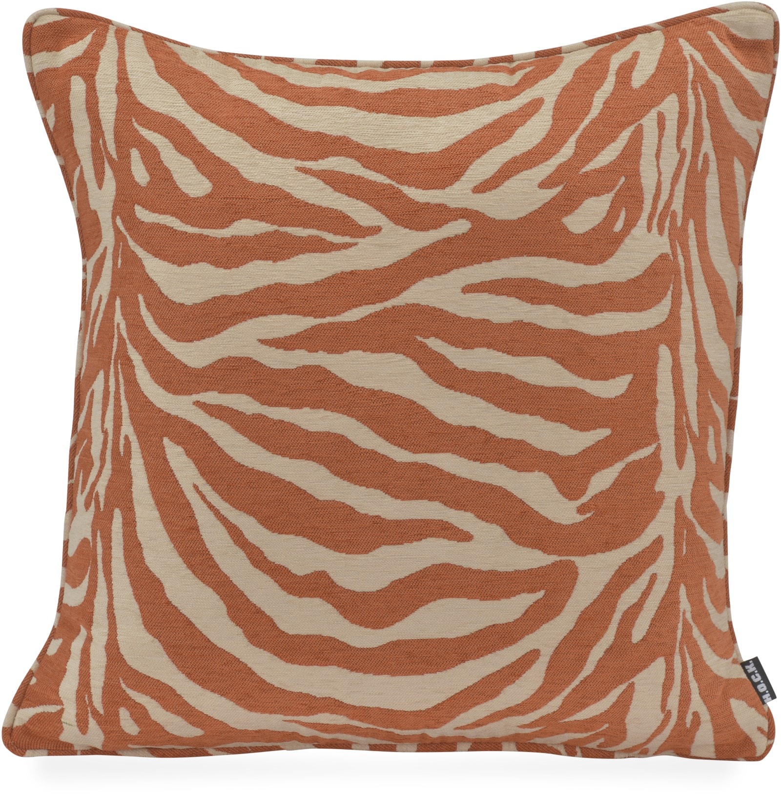 Dekokissen H.O.C.K., B:50cm H:10cm L:50cm, orange, Polyester, Dekokissen_Sitzkissen_Kissenhüllen, "H.O.C.K. Zari"