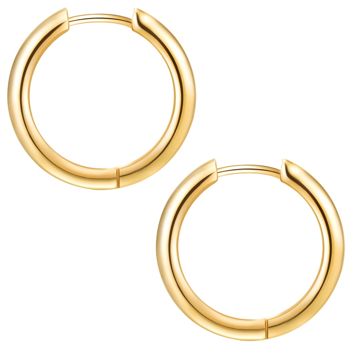 Eastside Paar Creolen »Set: ES472« aus Edelstahl