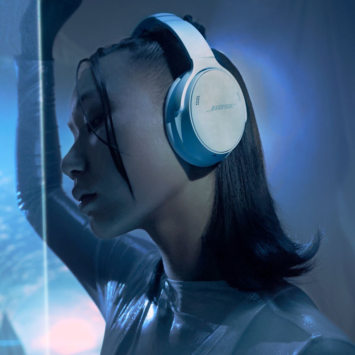 Bose Over-Ear-Kopfhörer »QuietComfort« Bluetooth Noise-Cancelling | Rauschunterdrückung | Sprachsteuerung | integrierte Steuerung für Anrufe und Musik