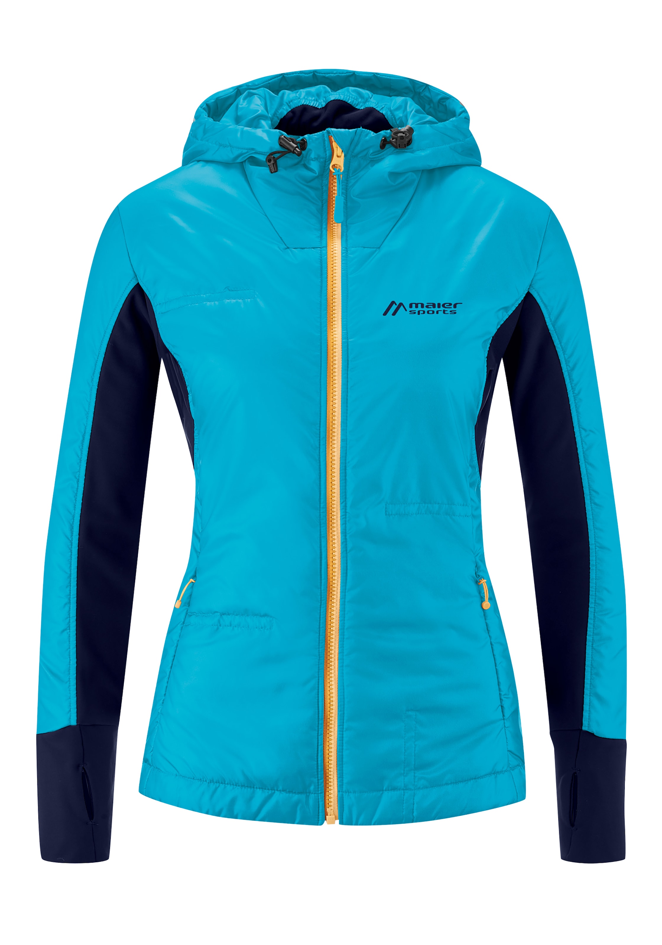 Maier Sports Funktionsjacke "Caurus Wool W", Damen Isolationjacke für angenehme Wärme beim Trekking