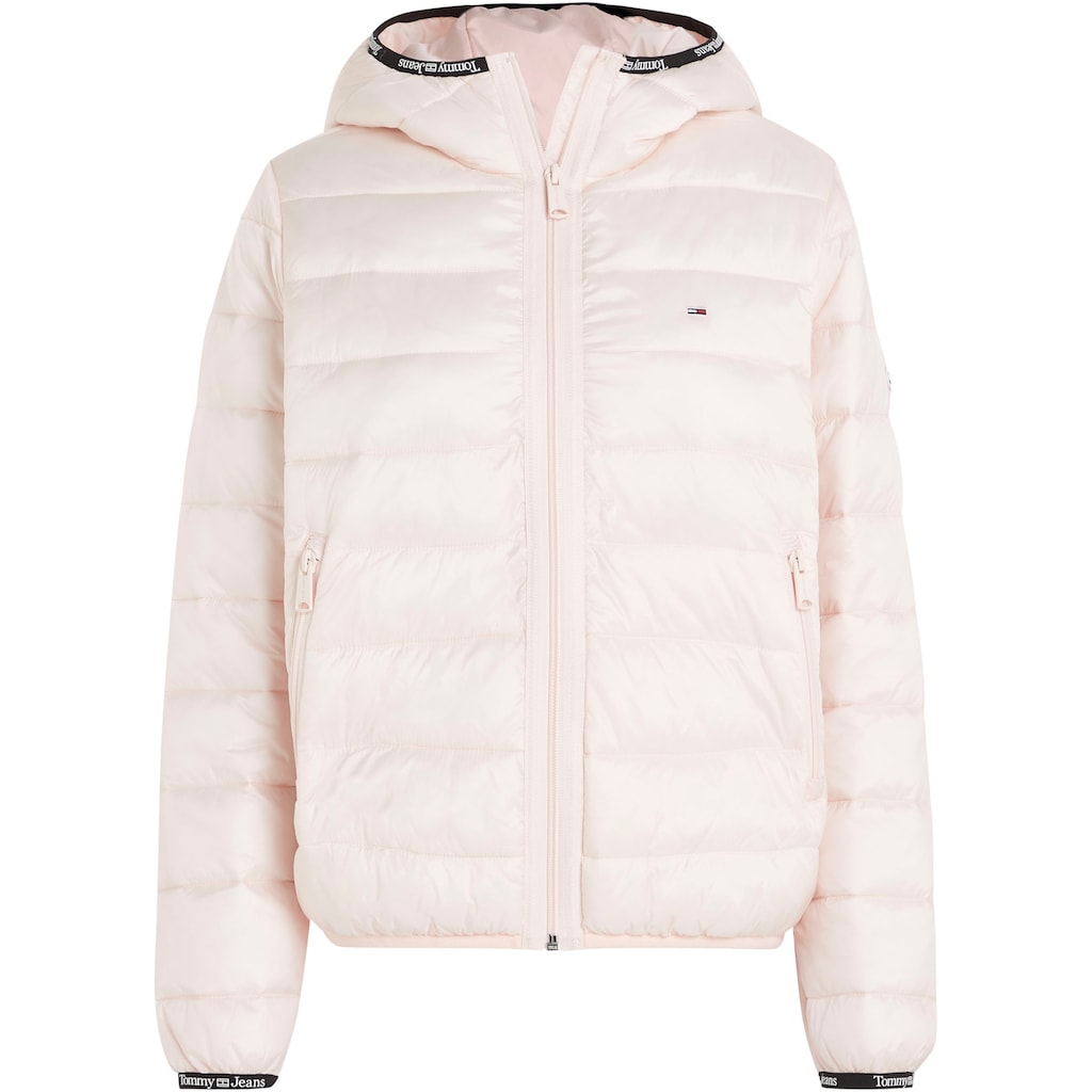 Tommy Jeans Steppjacke »TJW QUILTED TAPE HOODED JACKET«, mit Kapuze