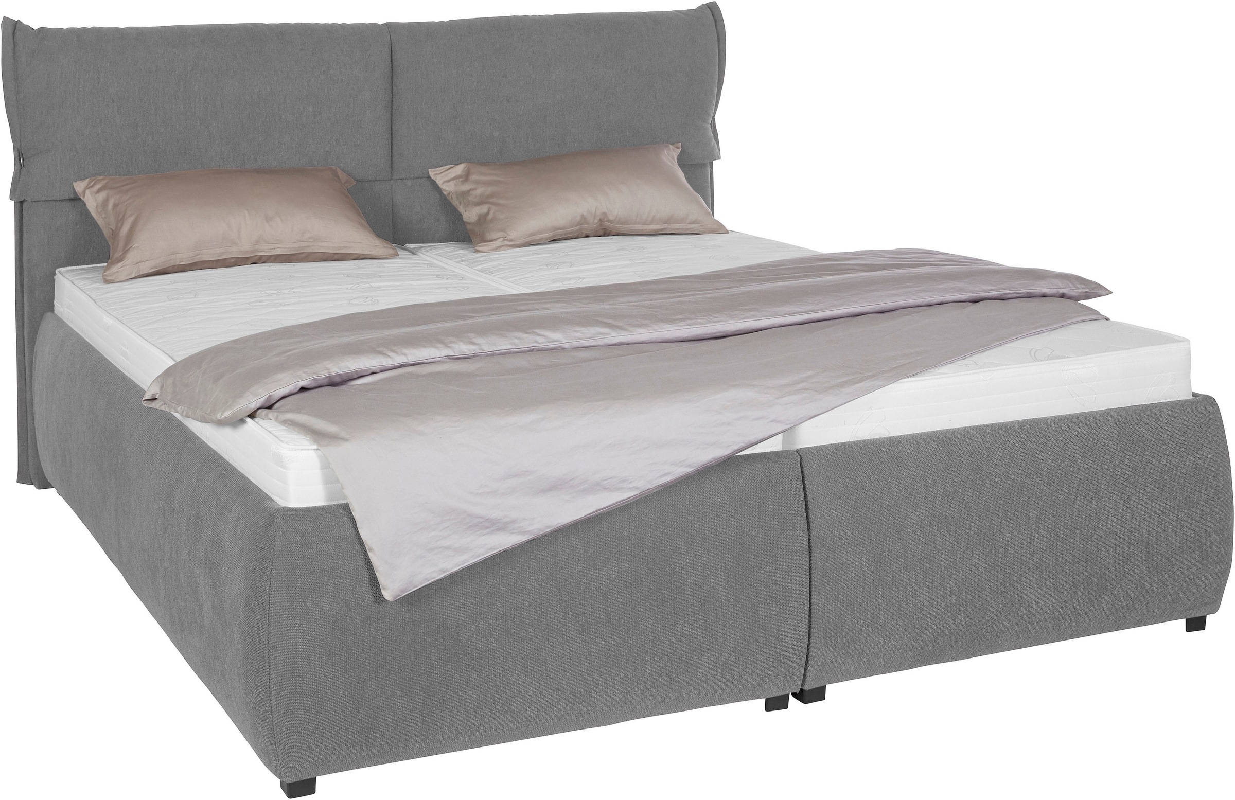 andas Polsterbett "Jenson" als Bettgestell oder mit 3 Matratzenarten und Hä günstig online kaufen