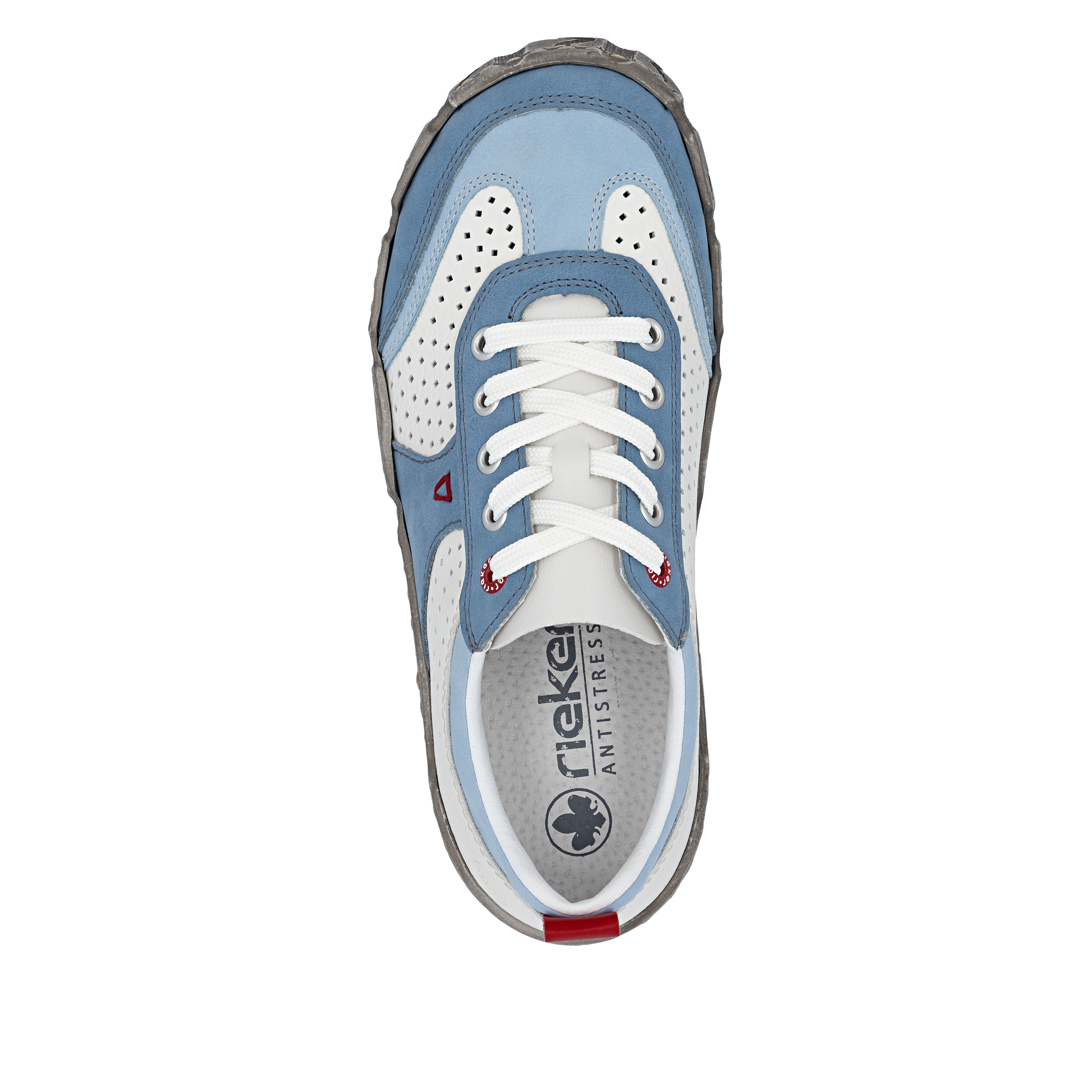 Rieker Sneaker  Schnürschuh, Halbschuh, Freizeitsneaker mit Perforation