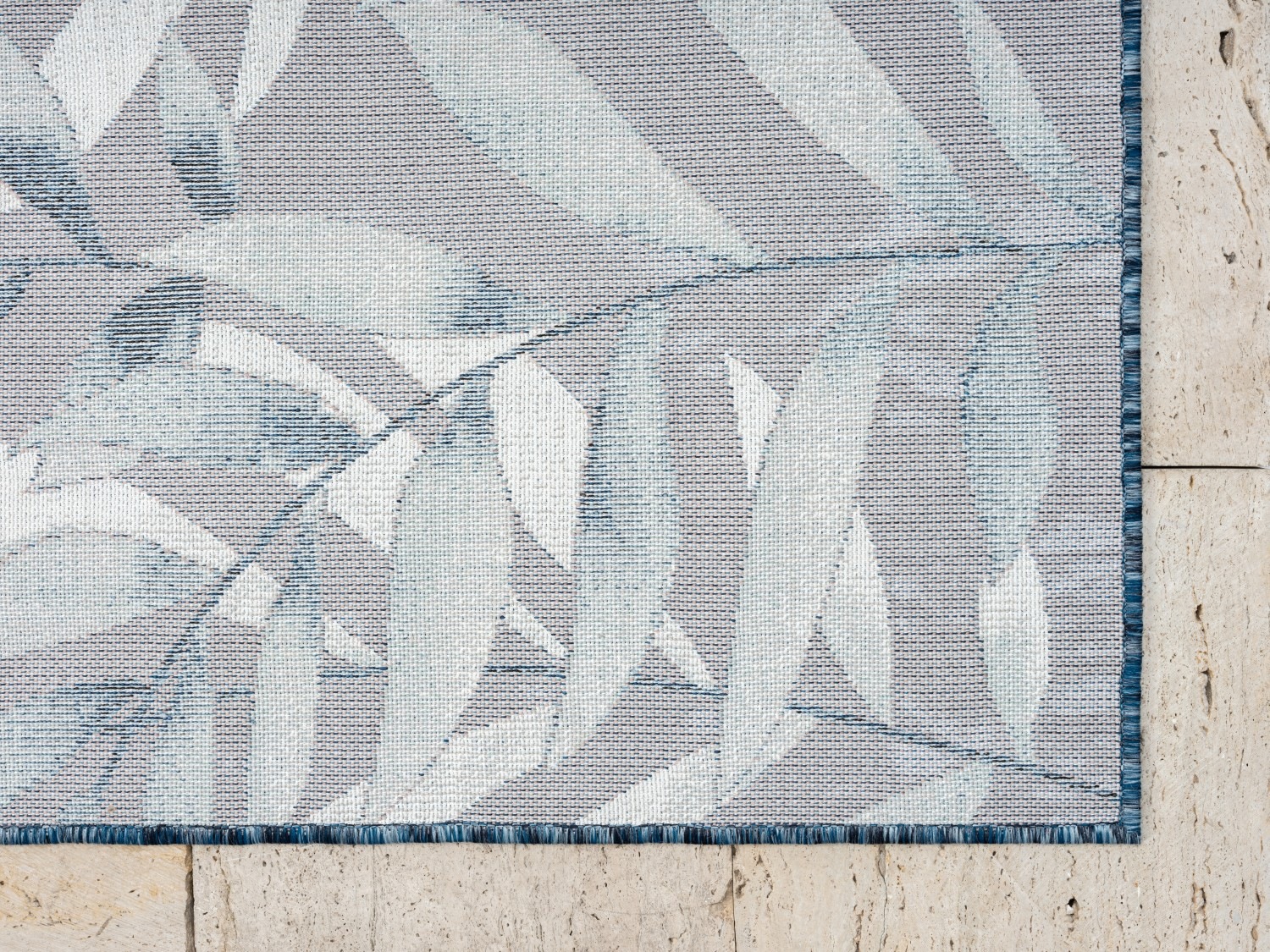 Myflair Möbel & Accessoires Teppich »Olivia«, rechteckig, Blätter Motiv, Hoch-Tief Effekt, Outdoor geeignet, Balkon, Terrasse