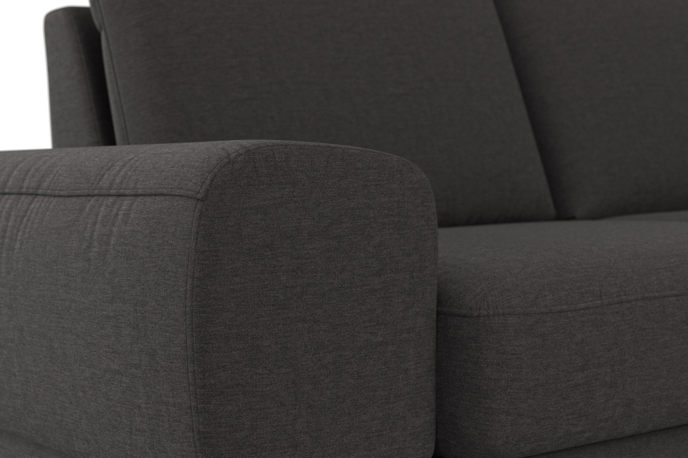 sit&more Ecksofa »Cinturo L-Form« inklusive Sitztiefenverstellung und Federkern, Sitzhöhe 48 cm