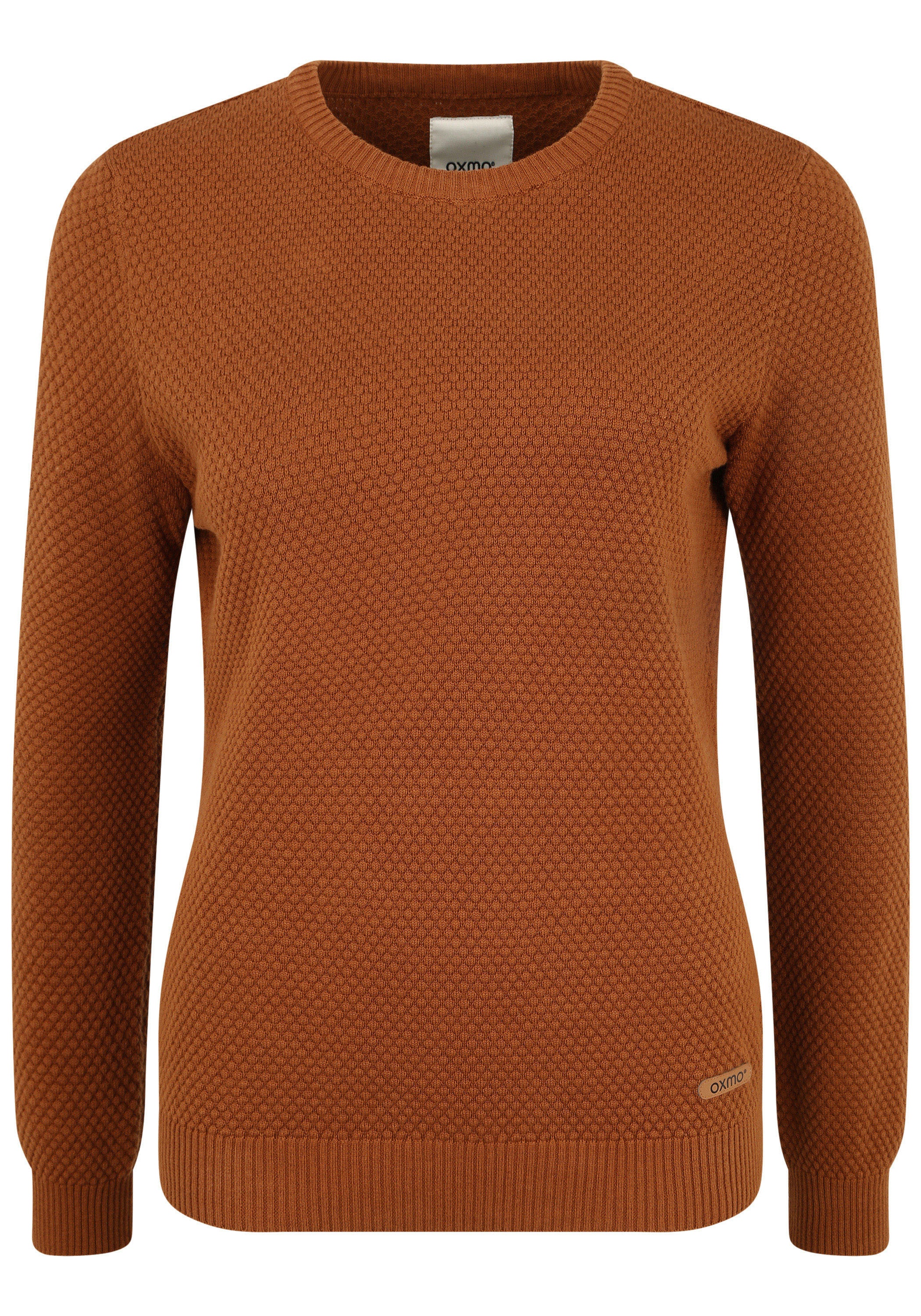 OXMO Strickfleece-Pullover "Strickpullover OXSarah" günstig online kaufen