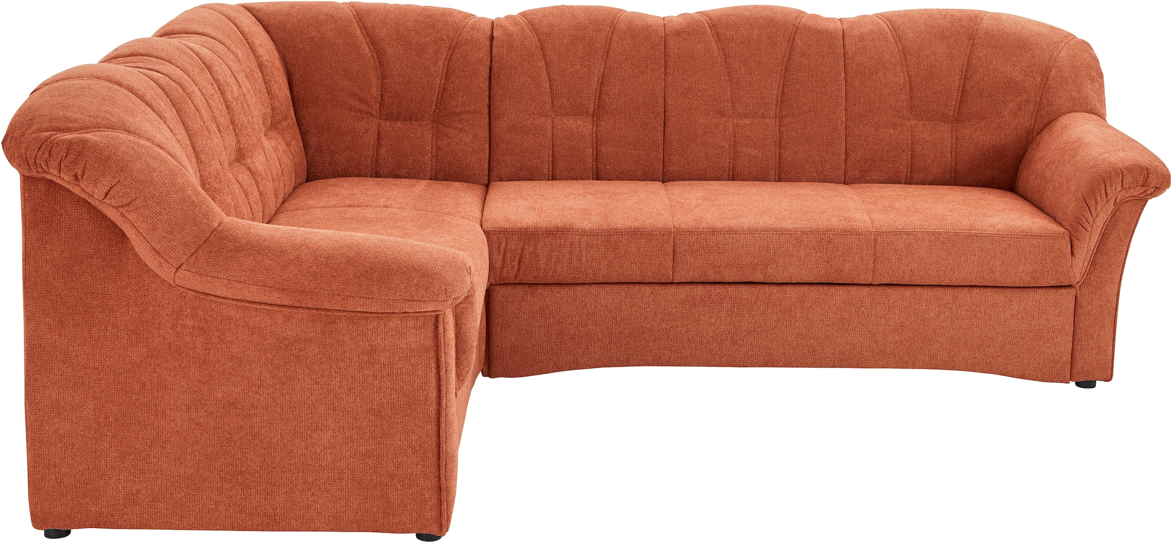 DOMO collection Ecksofa "Modica kompakt und elegant, Breite 244, L-Form" mo günstig online kaufen