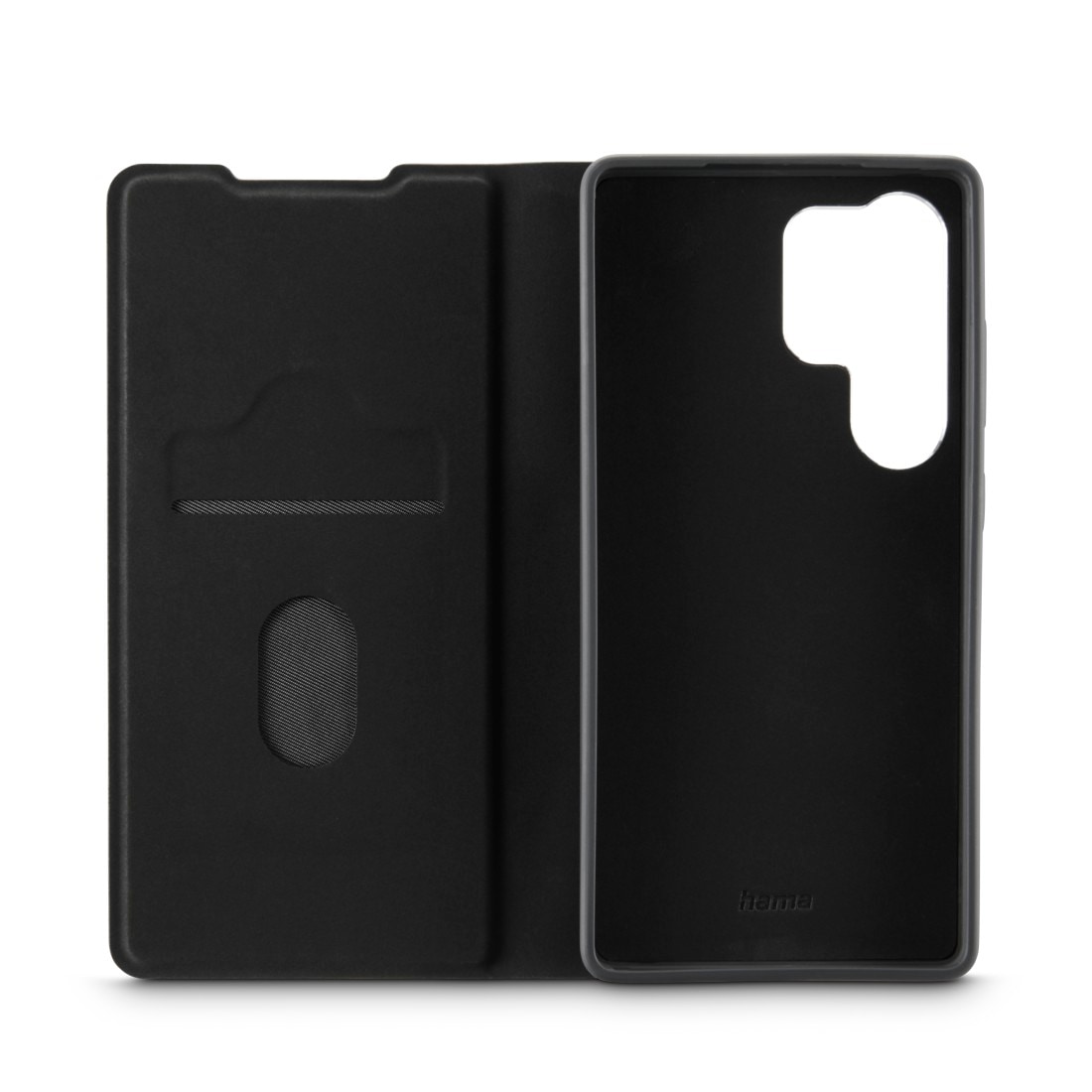 Hama Smartphone-Hülle »Handytasche "Eco Premium" für Samsung Galaxy S25 Ultra, Schwarz«, aus mindestens 20% recycelten Materialien