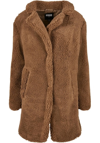 Parka »Urban Classics Damen Ladies Oversized Sherpa Coat«, (1 St.), ohne Kapuze