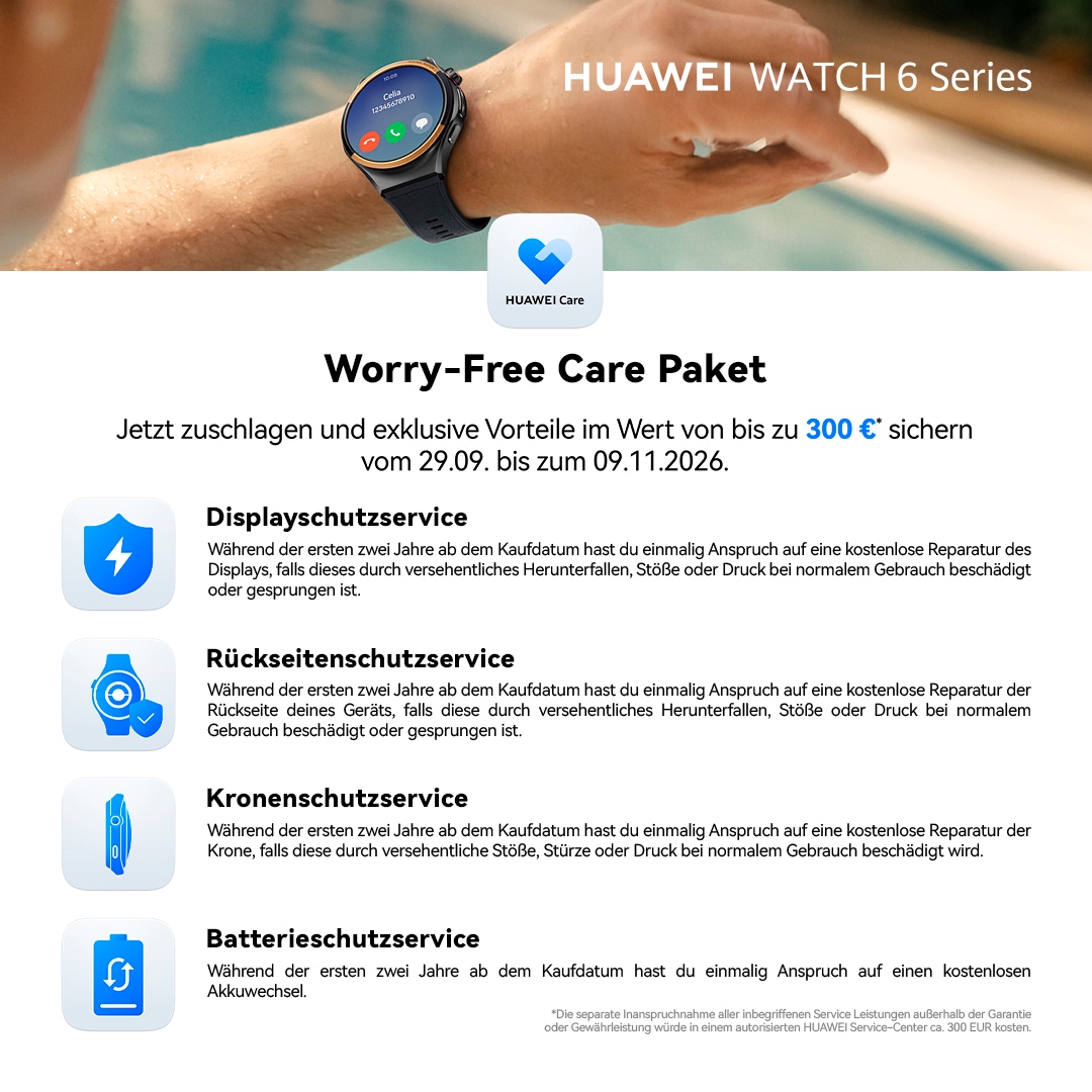 Huawei Smartwatch »Watch 6 46mm«(/ 1,5 ″) Harmony OS
