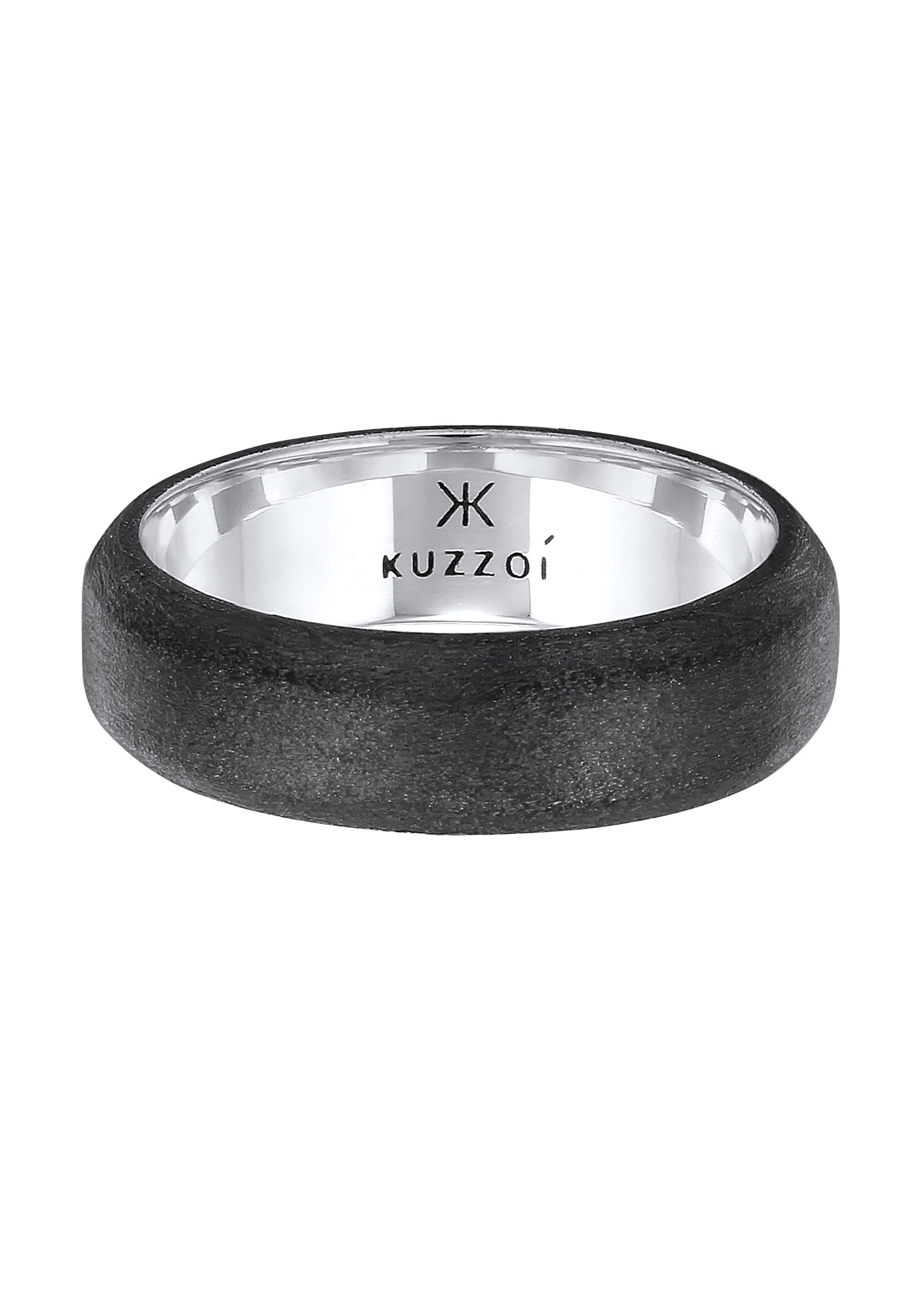 Kuzzoi Silberring »Herren Bandring Basic 925 Silber« online kaufen | BAUR