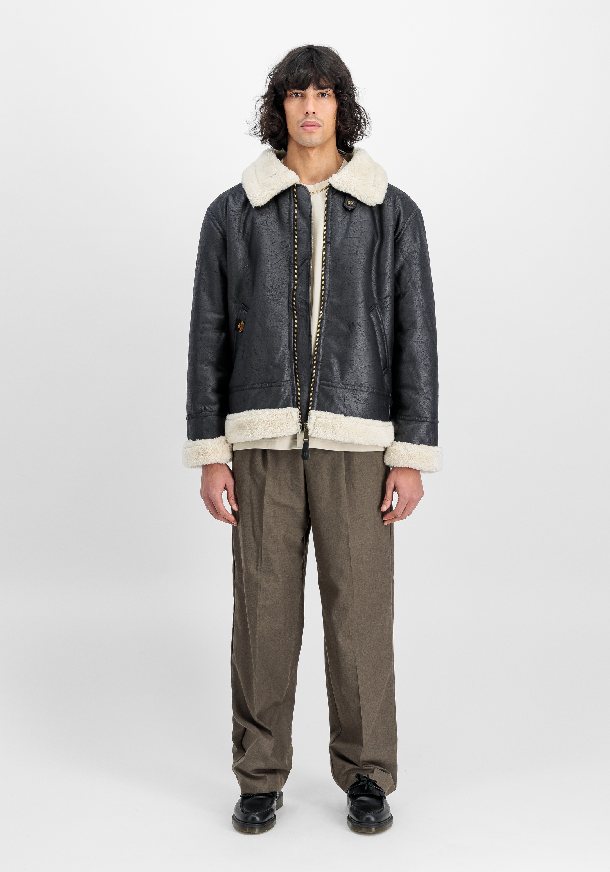Thumbnail - Alpha Industries Lederjacke "B-3 Faux Leather"