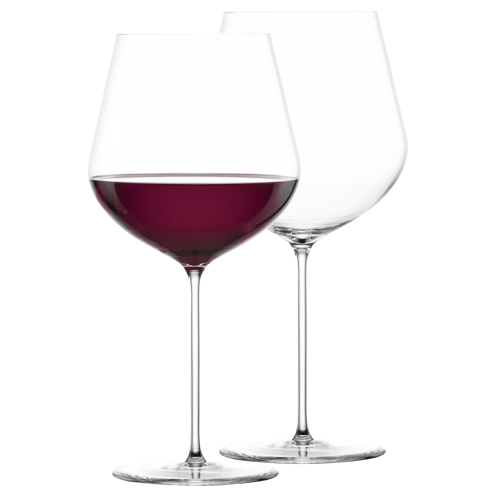 ZWIESEL GLAS Rotweinglas "Burgunder Rotweingläser VUELO 848 ml 2er Set transparent", Ø 11,5cm x 23,7cm, 848ml, 2 tlg., bunt, Trinkgefäße,