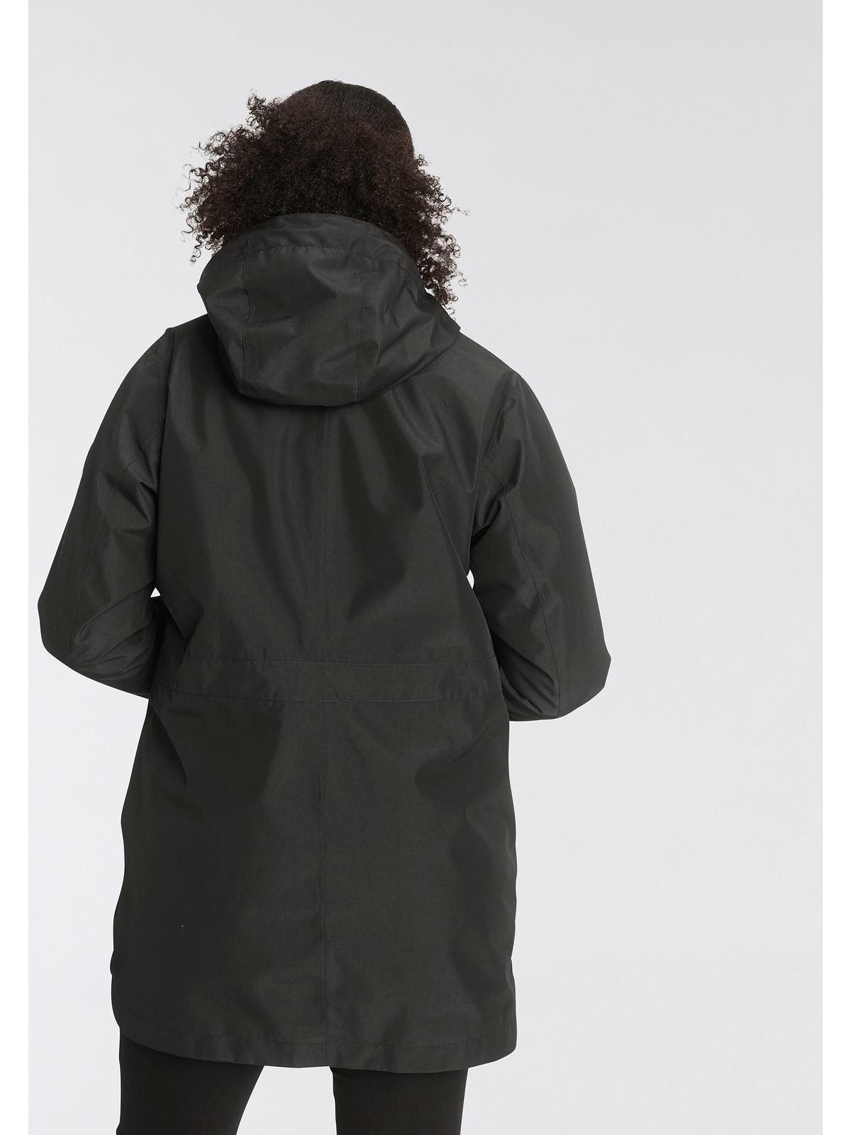 Polarino 3-in-1-Funktionsjacke »Große Größen«, mit Kapuze, Wasserdicht, winddicht und atmungsaktiv. Wassersäule 3000mm