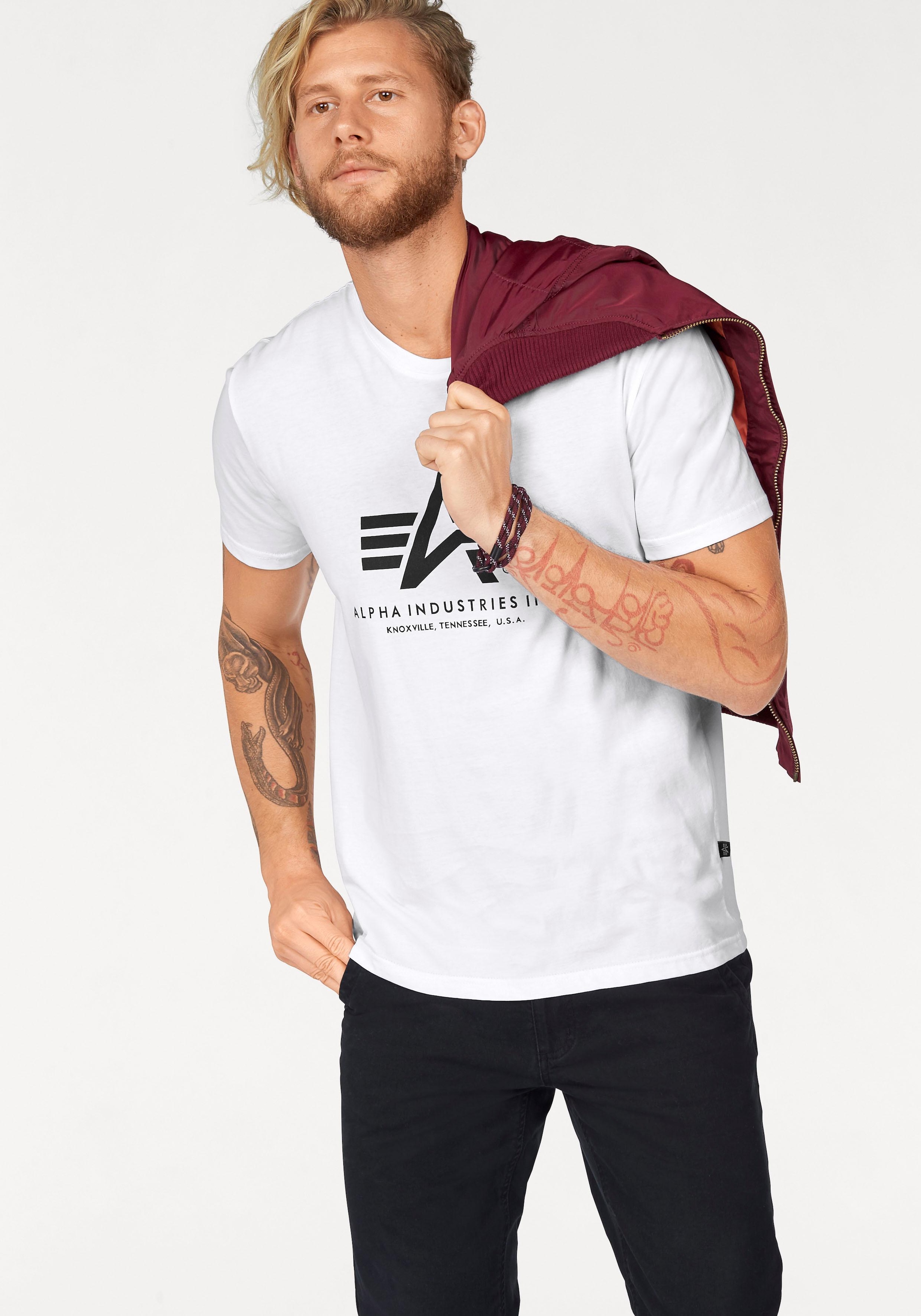 BAUR T-Shirt« Industries kaufen »Basic Alpha ▷ T-Shirt |