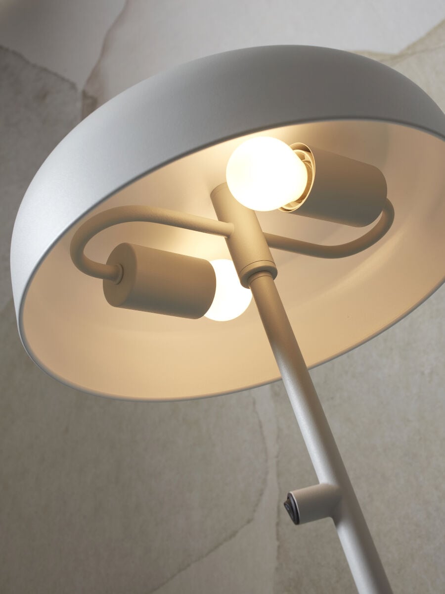 it's About RoMi Stehlampe »PORTO«, 2 flammig, Leuchtmittel E27 | LED wechselbar, Gutes leselicht