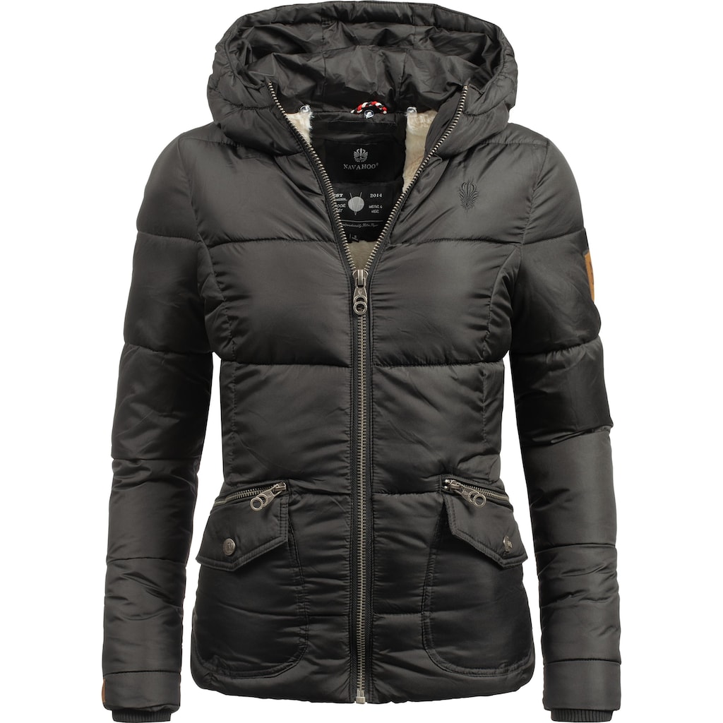 Navahoo Winterjacke »Megan«, mit Kapuze