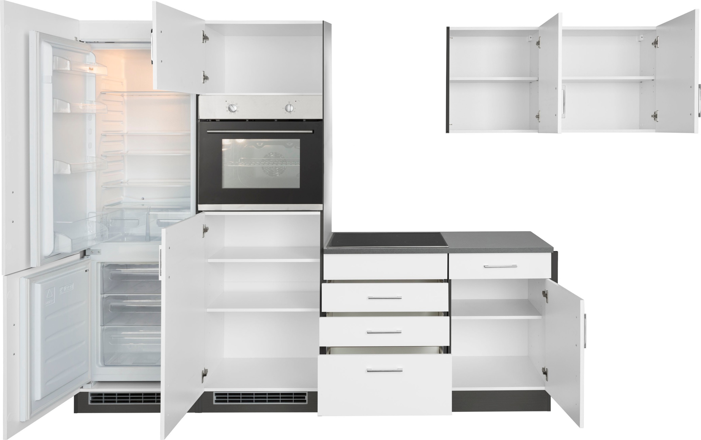 KOCHSTATION Küchenzeile "KS-Paris – Küchen mit einzigartigen Fotomotiven au günstig online kaufen