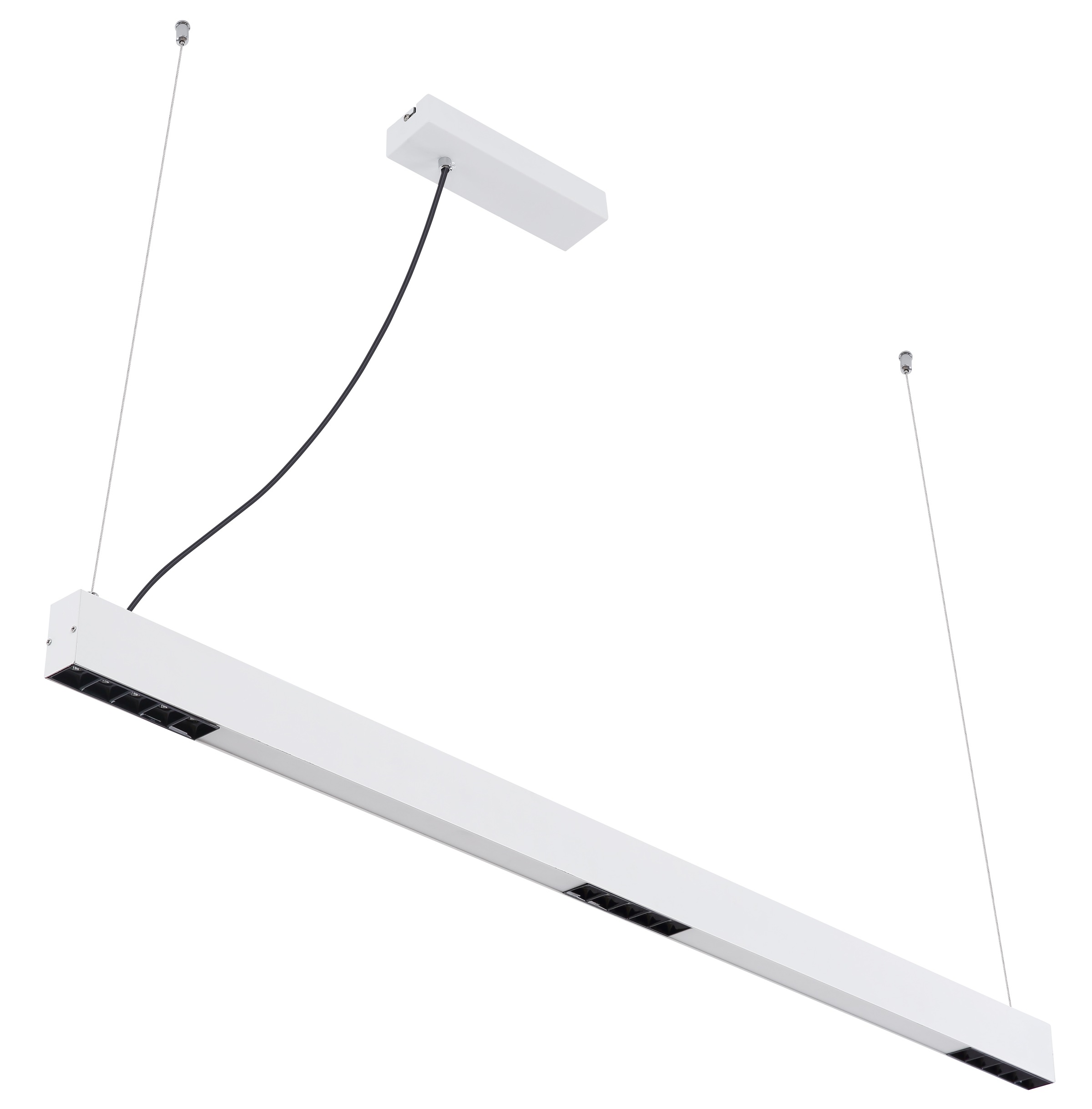 GLOBO LIGHTING Hängeleuchte »HODARI« LED-Modul 1 Stk. Weiß-aluminium Hängeleuchte mit RGB LED, Fernbedienung