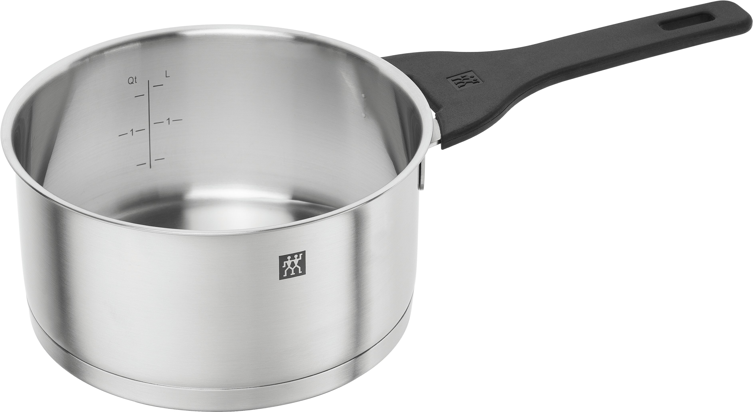 Zwilling Topf-Set »More« Set, 4 Kochtöpfe (16, 20, 22, 24 cm), 1 Stieltopf (18 cm), 5 tlg. Edelstahl 18/10