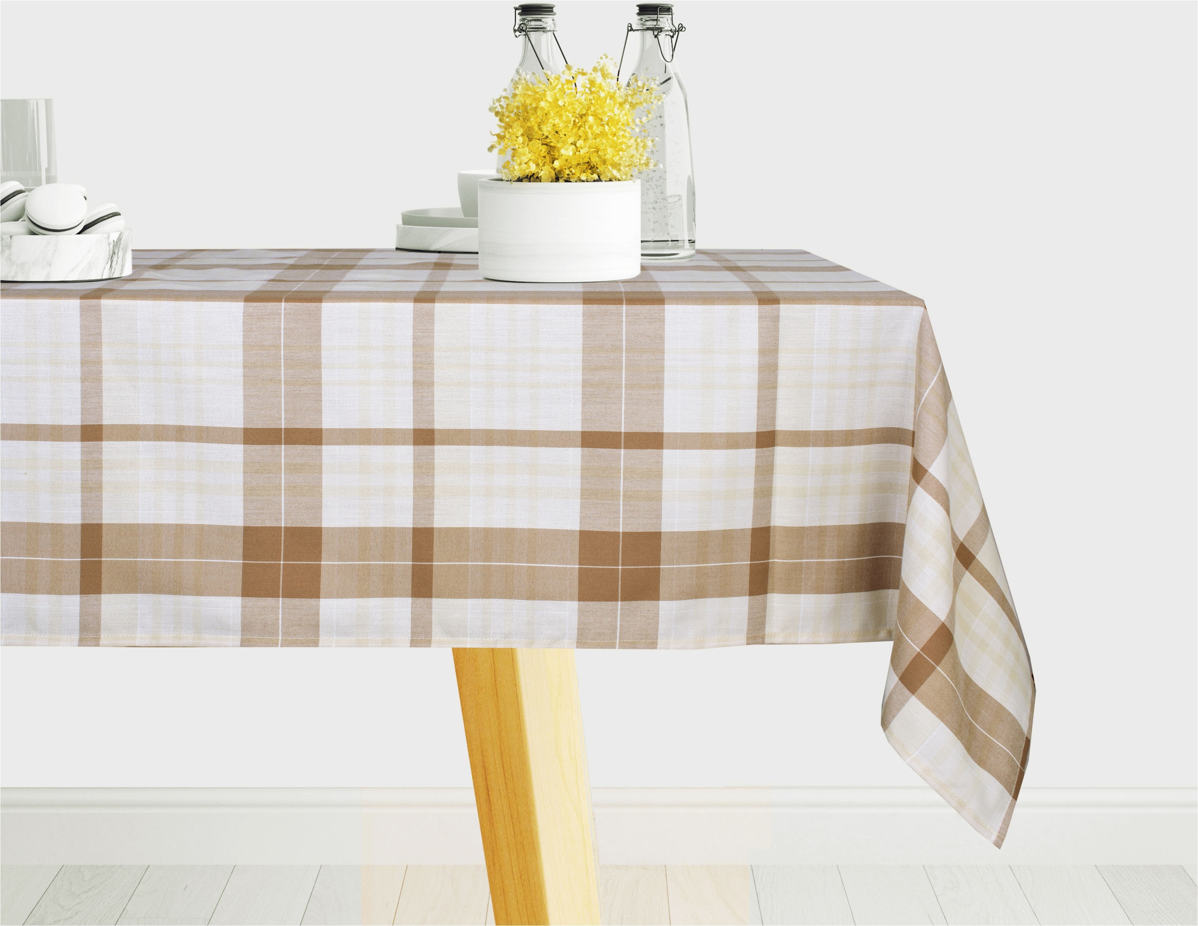 OTTO home Tischdecke "Candise" verschiedene Größen, Tischdecke, Überwurf, Tischdeko, Karomuster