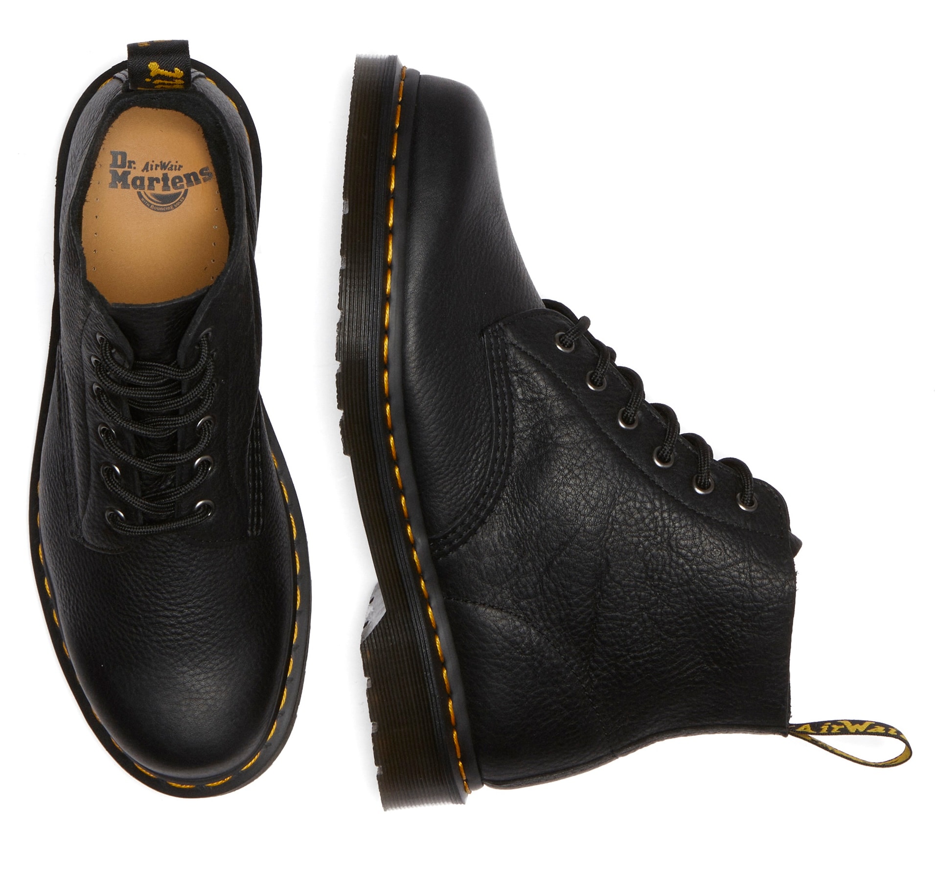 DR. MARTENS Schnürboots »101«, Stiefel, Boots mit Blockabsatz
