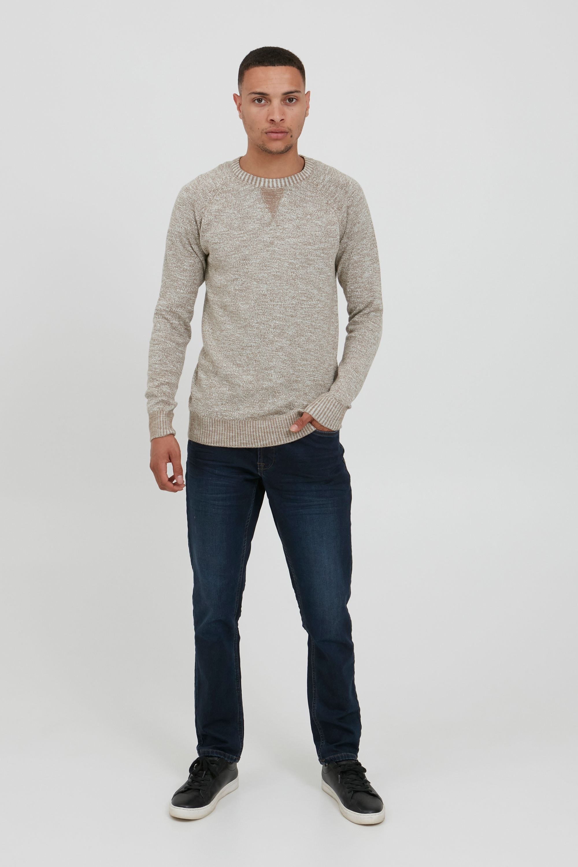 !Solid Strickfleece-Pullover »Strickpullover SDThian«