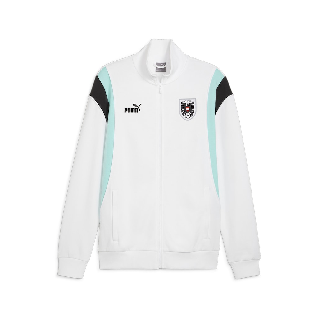 PUMA Sweatjacke »Österreich FtblArchive Trainingsjacke Herren«