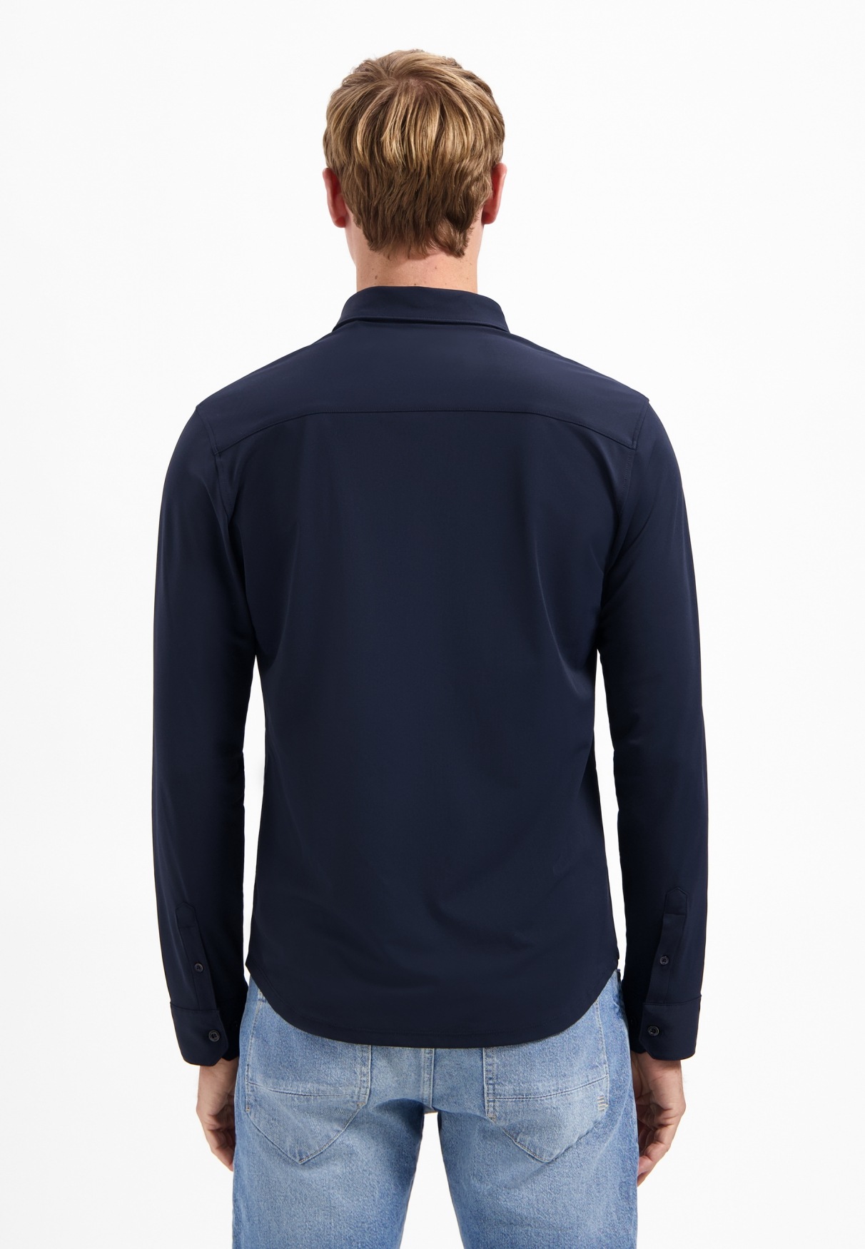 NO EXCESS Langarmhemd "No Excess Sedoc-Reisehemd Shirt Jersey Travel" günstig online kaufen