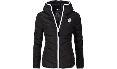 Navahoo Steppjacke »Amayaa«, mit Kapuze, stylische Damen Winterjacke mit coolen  Applikationen kaufen | BAUR