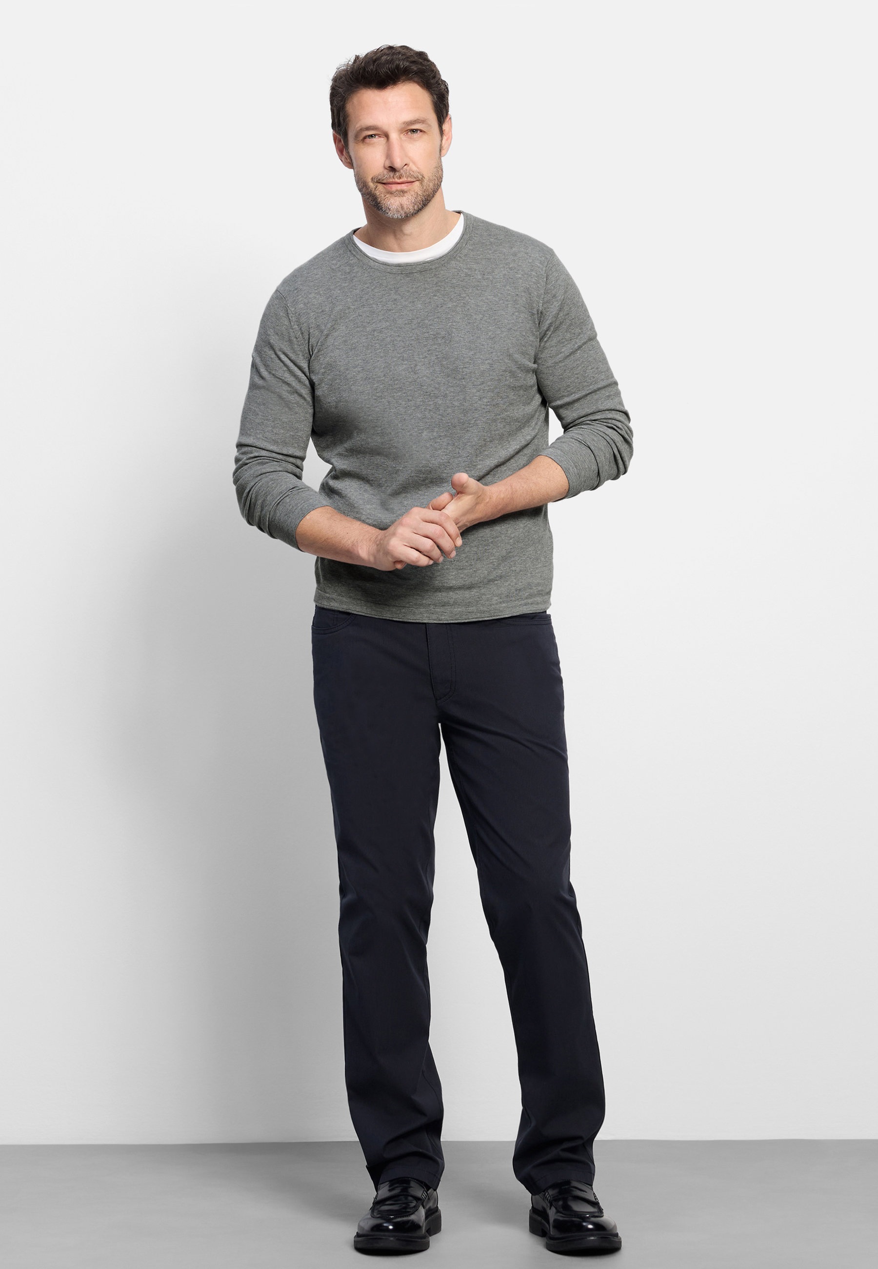 OLYMP Strickpullover »OLYMP Casual Strick, Pullover«