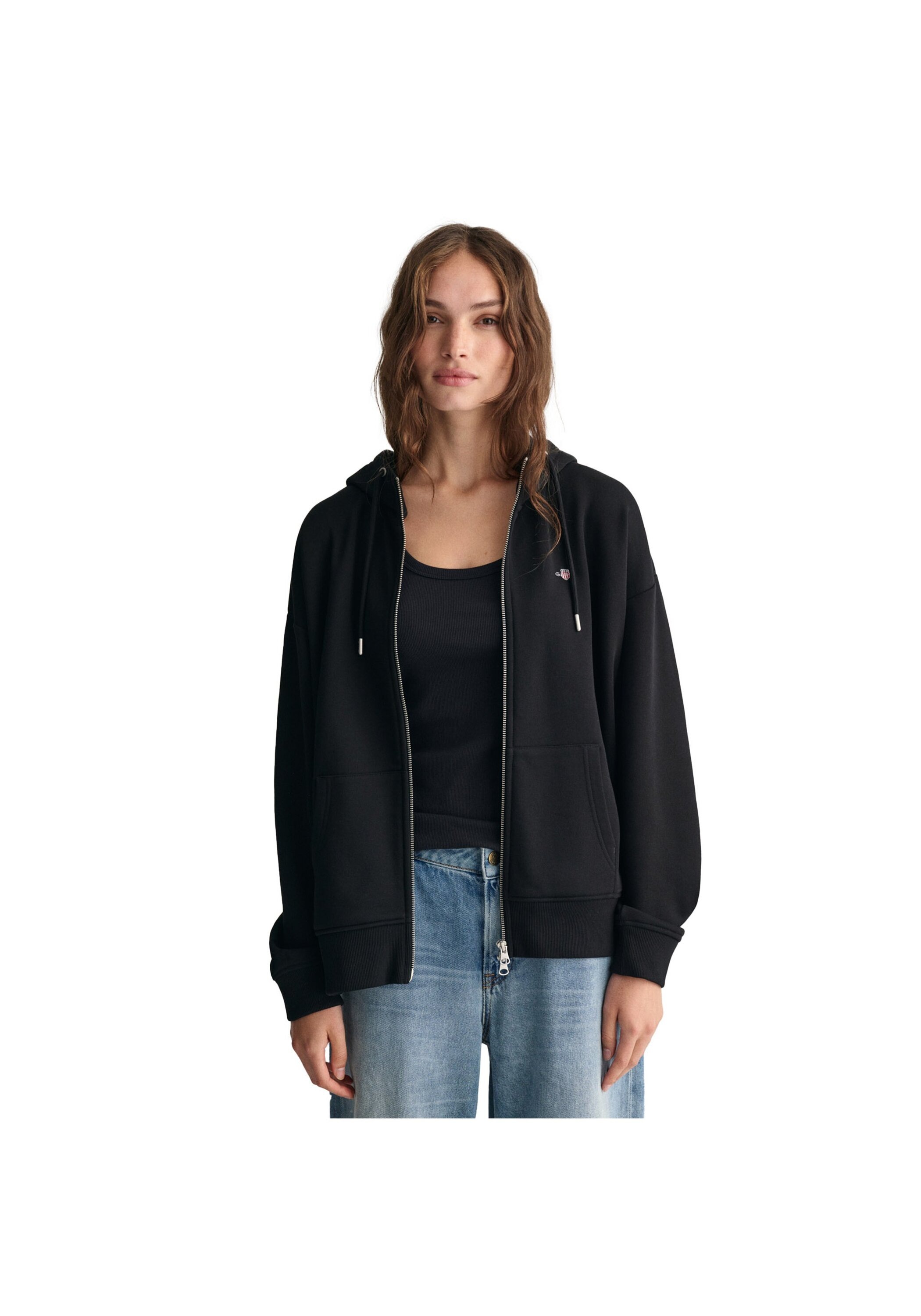 Gant Sweatshirt "Sweatjacke SHIELD ZIP HOODIE" günstig online kaufen