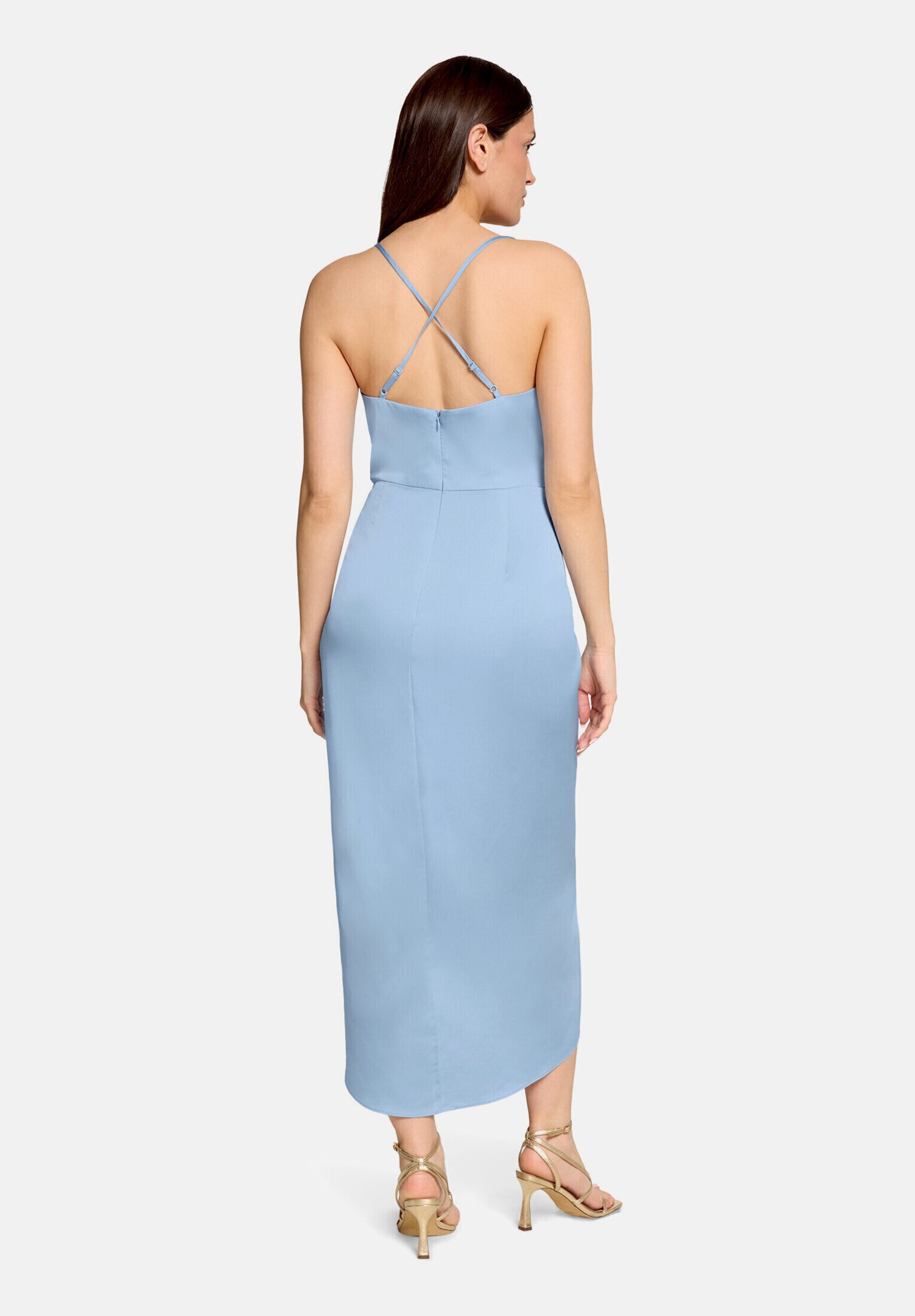 Vera Mont Abendkleid »Damen mit Raffung« Ohne Tasche Material