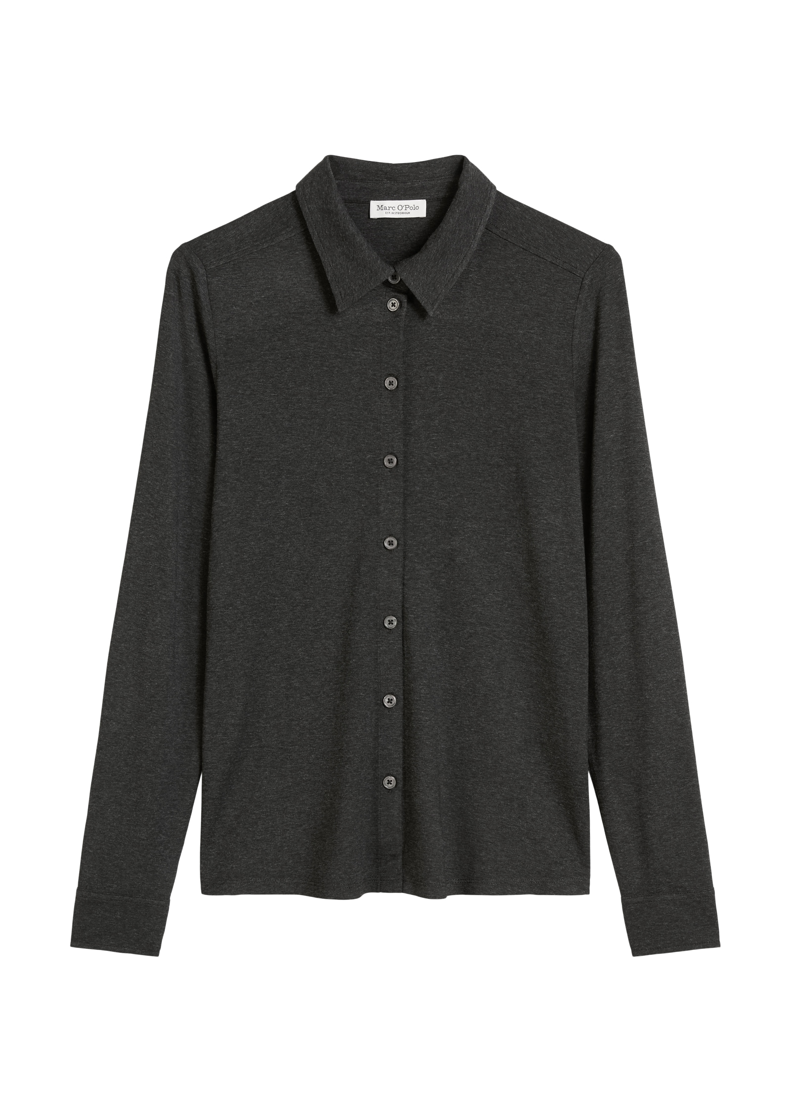 Marc O'Polo Blusenshirt, im hüftlangen Schnitt