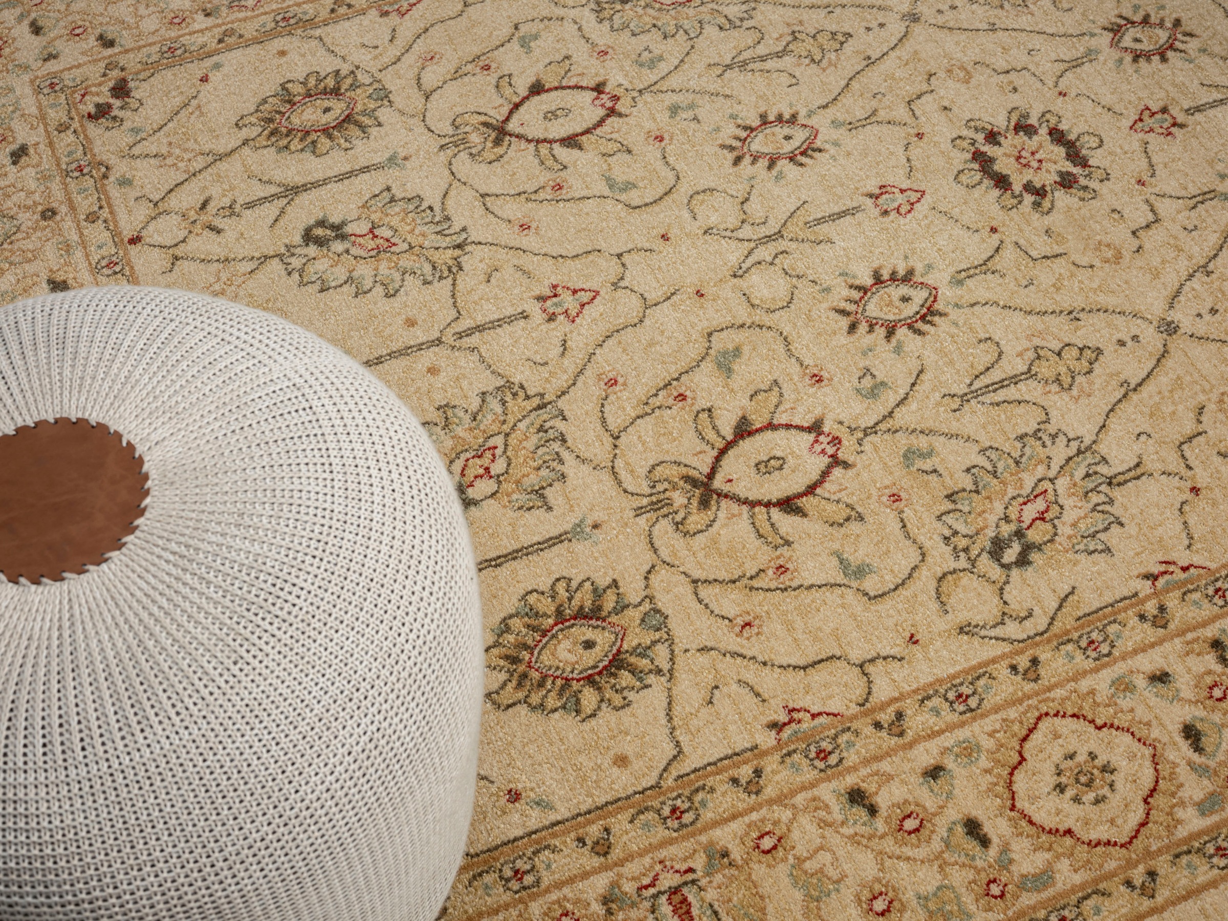 Myflair Möbel & Accessoires Teppich »Maryam 2«, rechteckig, 7,5 mm Höhe, Kurzflor, Orient Optik, edler Glanz, mit Fransen, besonders weich