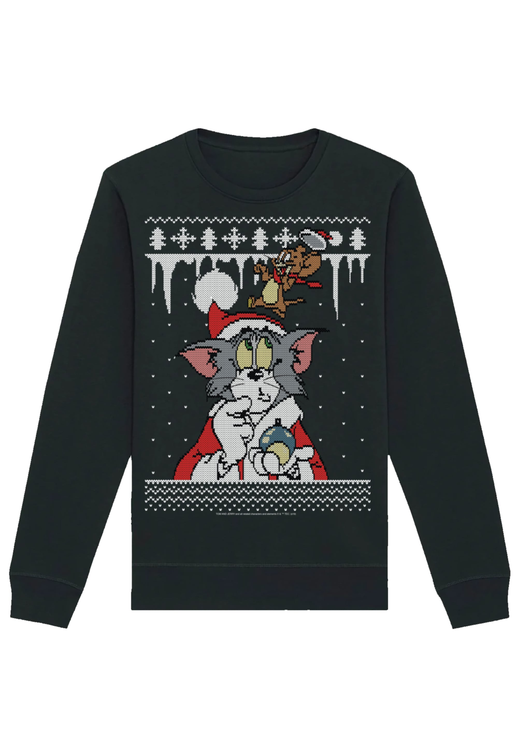 F4NT4STIC Sweatshirt »Tom und Jerry Christmas Isle«, Premium Qualität