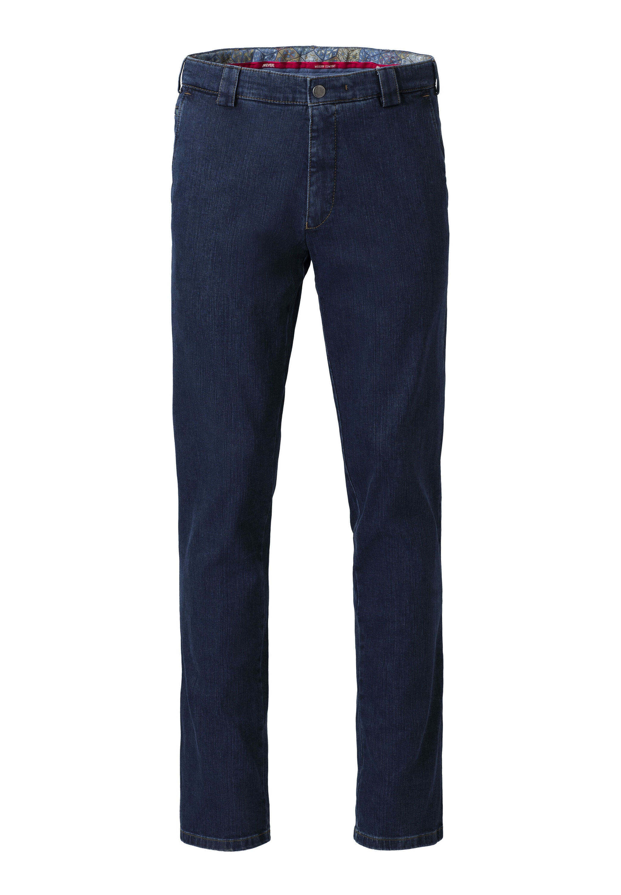 MEYER 5-Pocket-Jeans "Roma" aus Stretch-Denim mit Dehnbund