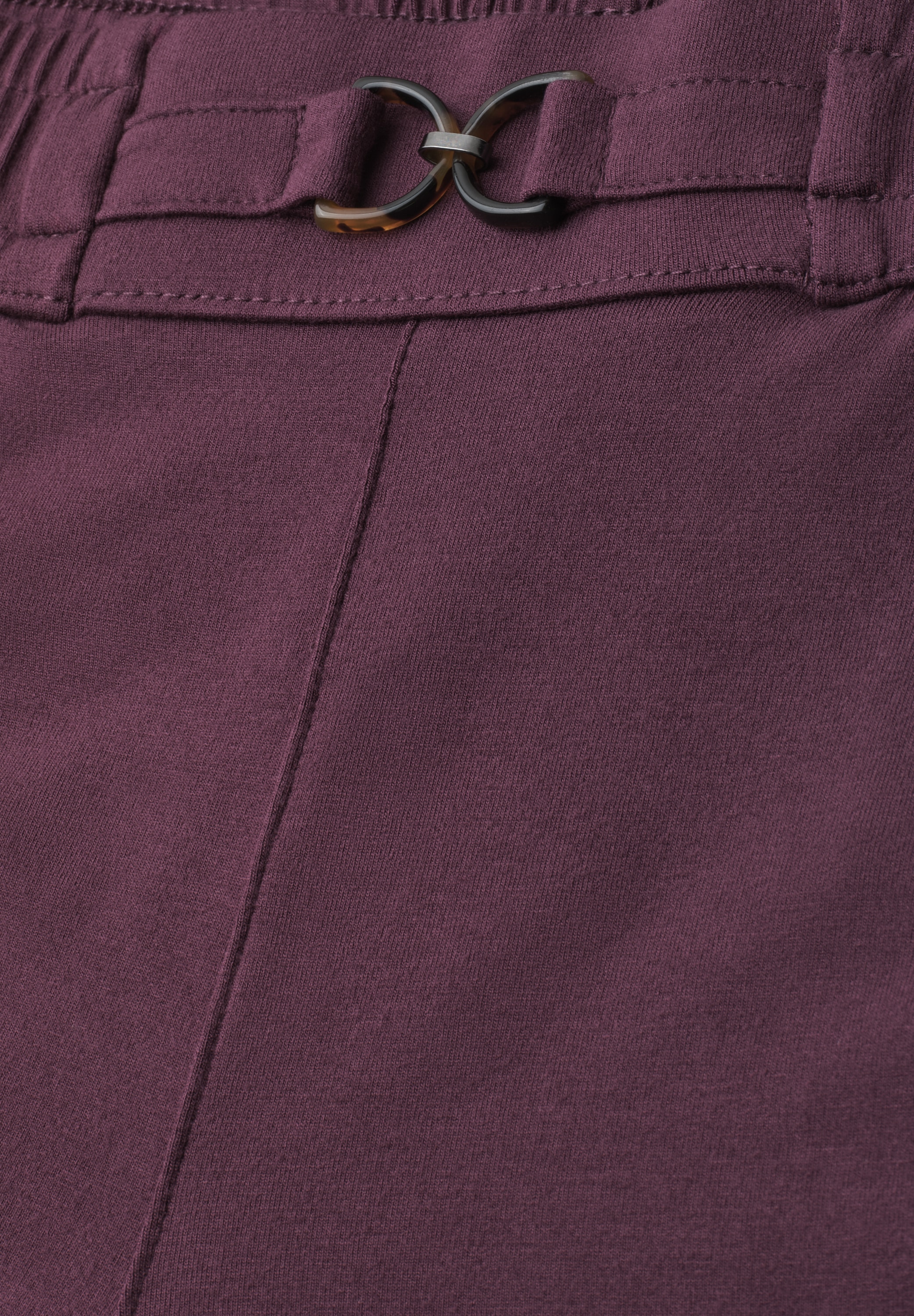 STREET ONE Stoffhose  mit Schnallen