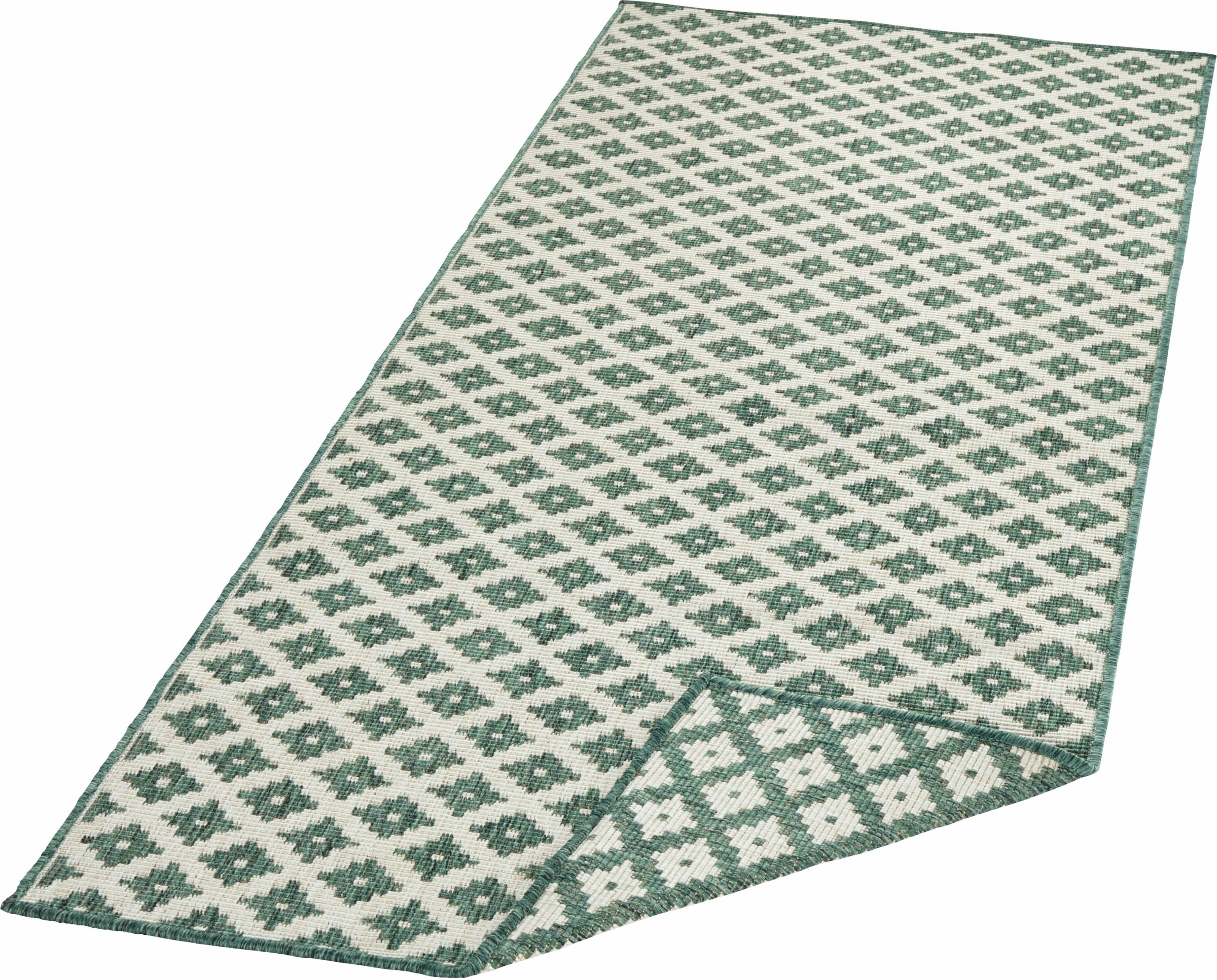 NORTHRUGS Läufer »Nizza«, rechteckig, In-& Outdoor, Wetterfest, Balkon,  Garten, Wohnzimmer, Wasserfest | BAUR